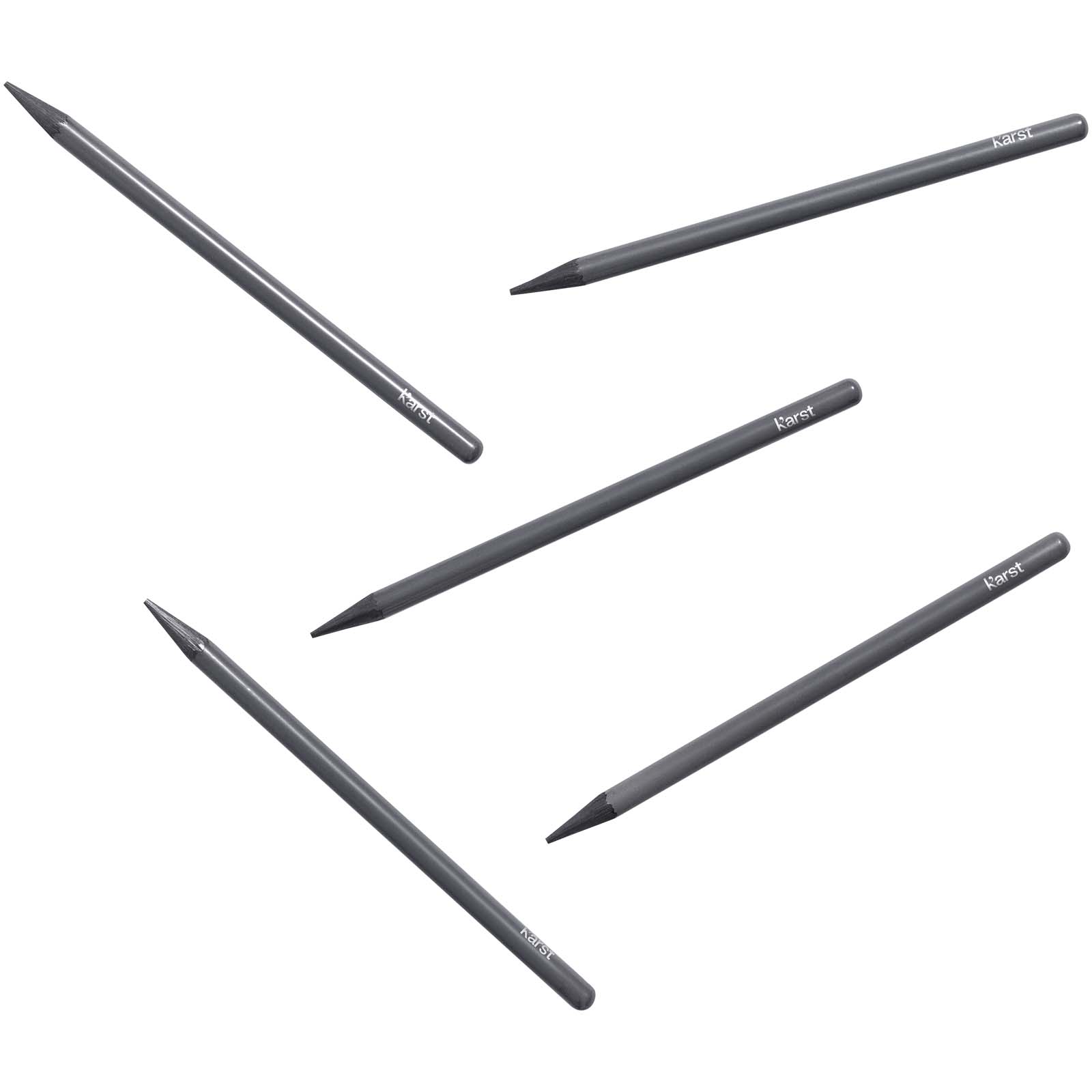 Karst® Ensemble de crayons graphite 5 pièces K’arst® 2B sans bois