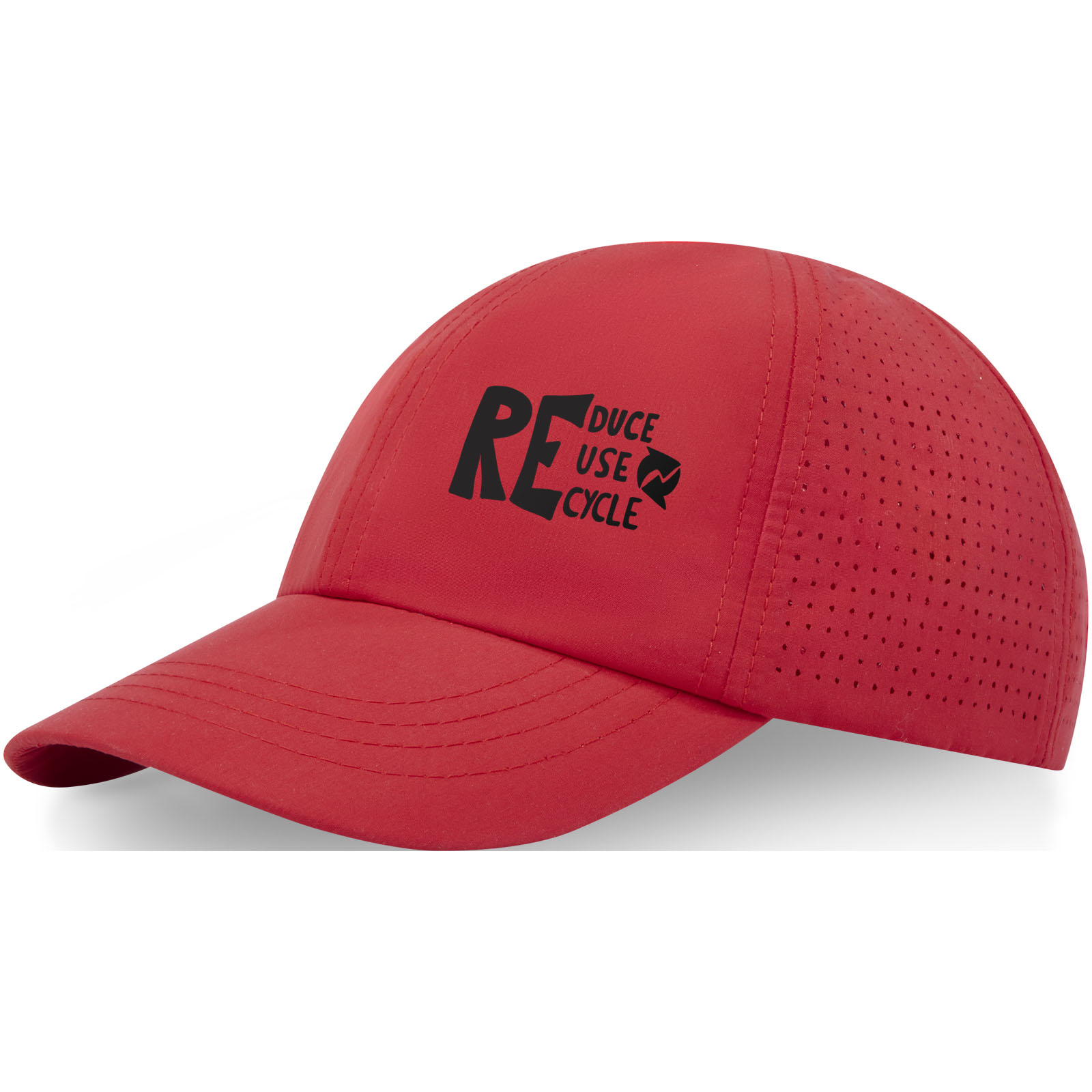 Elevate Casquette 6 panneaux de 110 g/m² Mica GRS recyclée ajustée