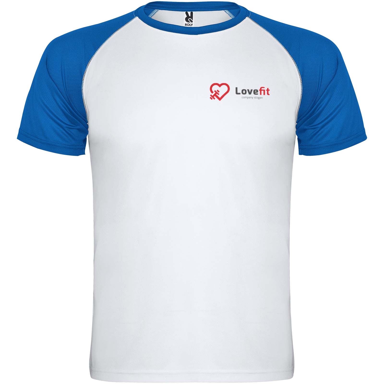 Roly T-shirt de sport de 140 g/m² Indianapolis à manches courtes pour enfant
