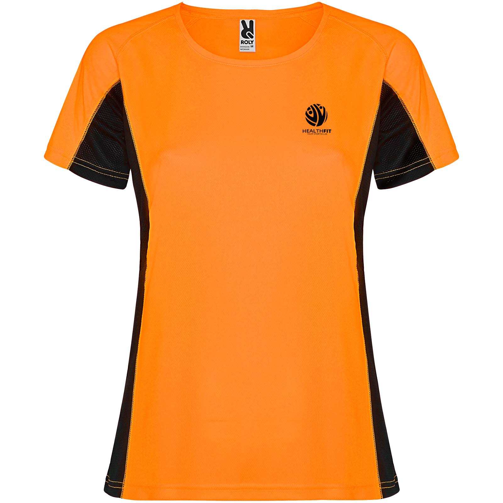 Roly T-shirt de sport de 140 g/m² Shanghai à manches courtes pour femme