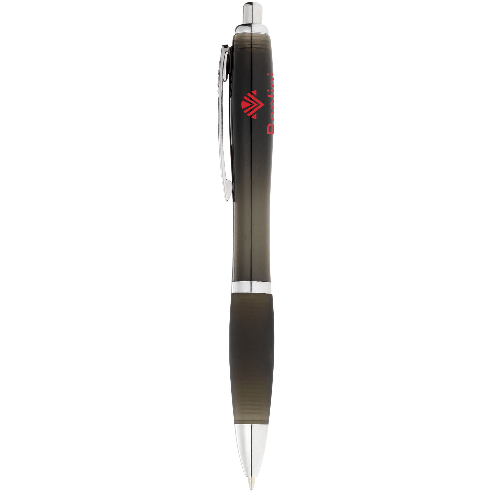 Stylo à bille Nash avec grip noir (encre noire)