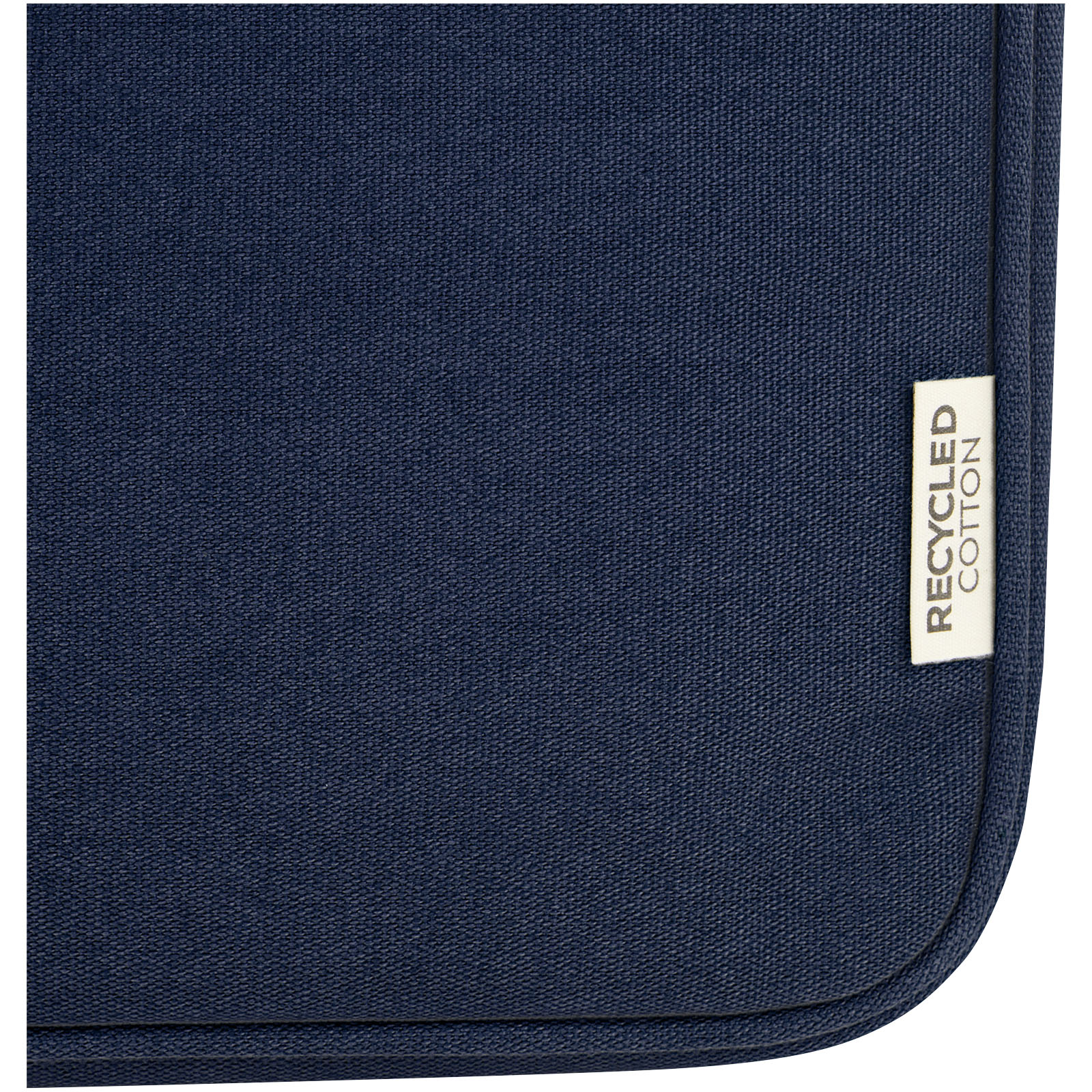 Housse pour ordinateur portable Joey de 2 L en toile recyclée GRS 14 pouces