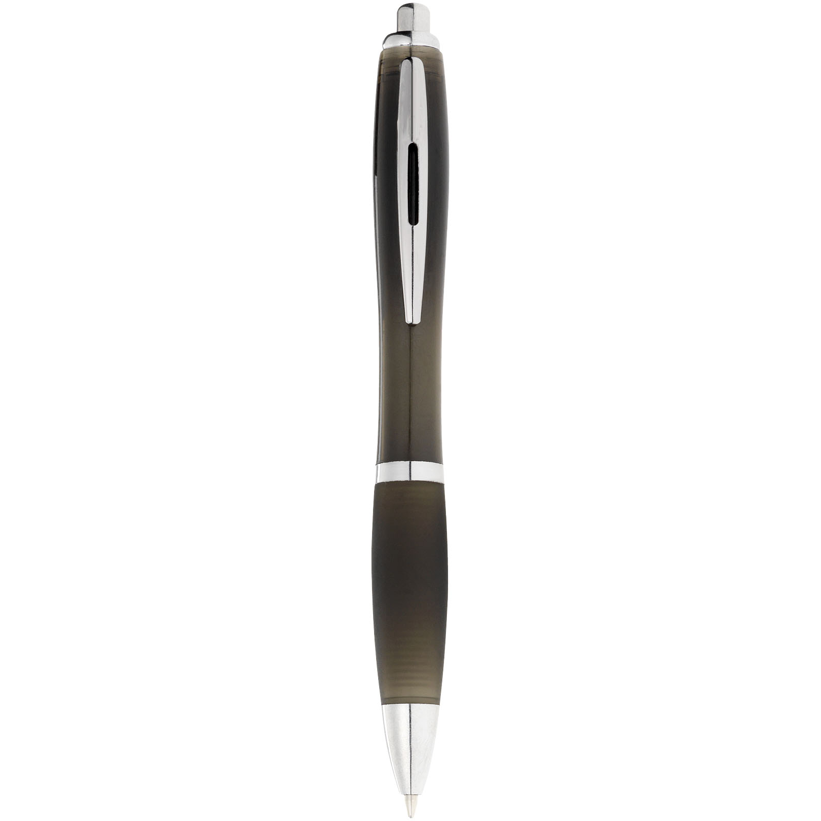 Stylo à bille Nash avec grip noir (encre noire)