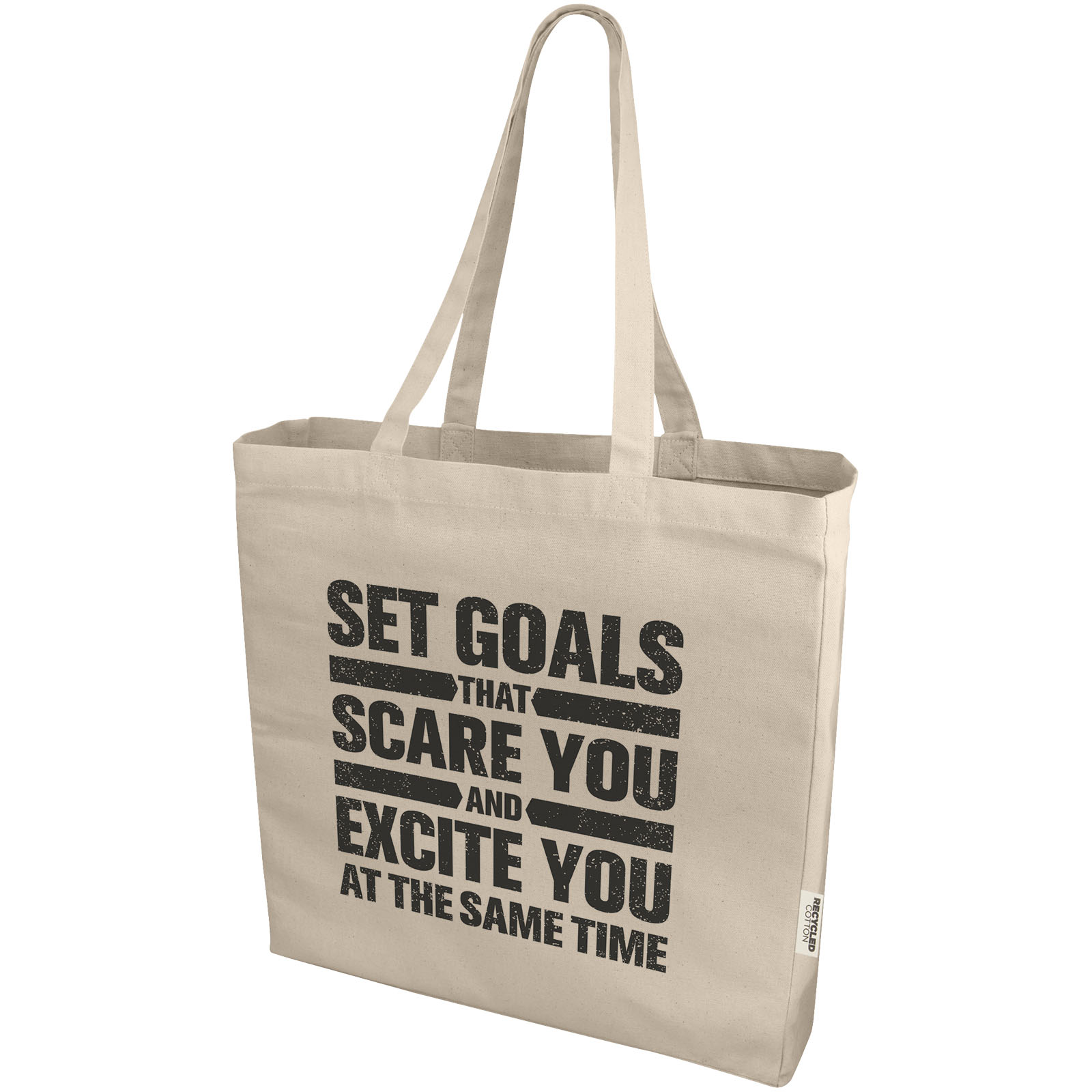 Sac shopping Odessa recyclé GRS de 220 gr/m² capacité 13 litres