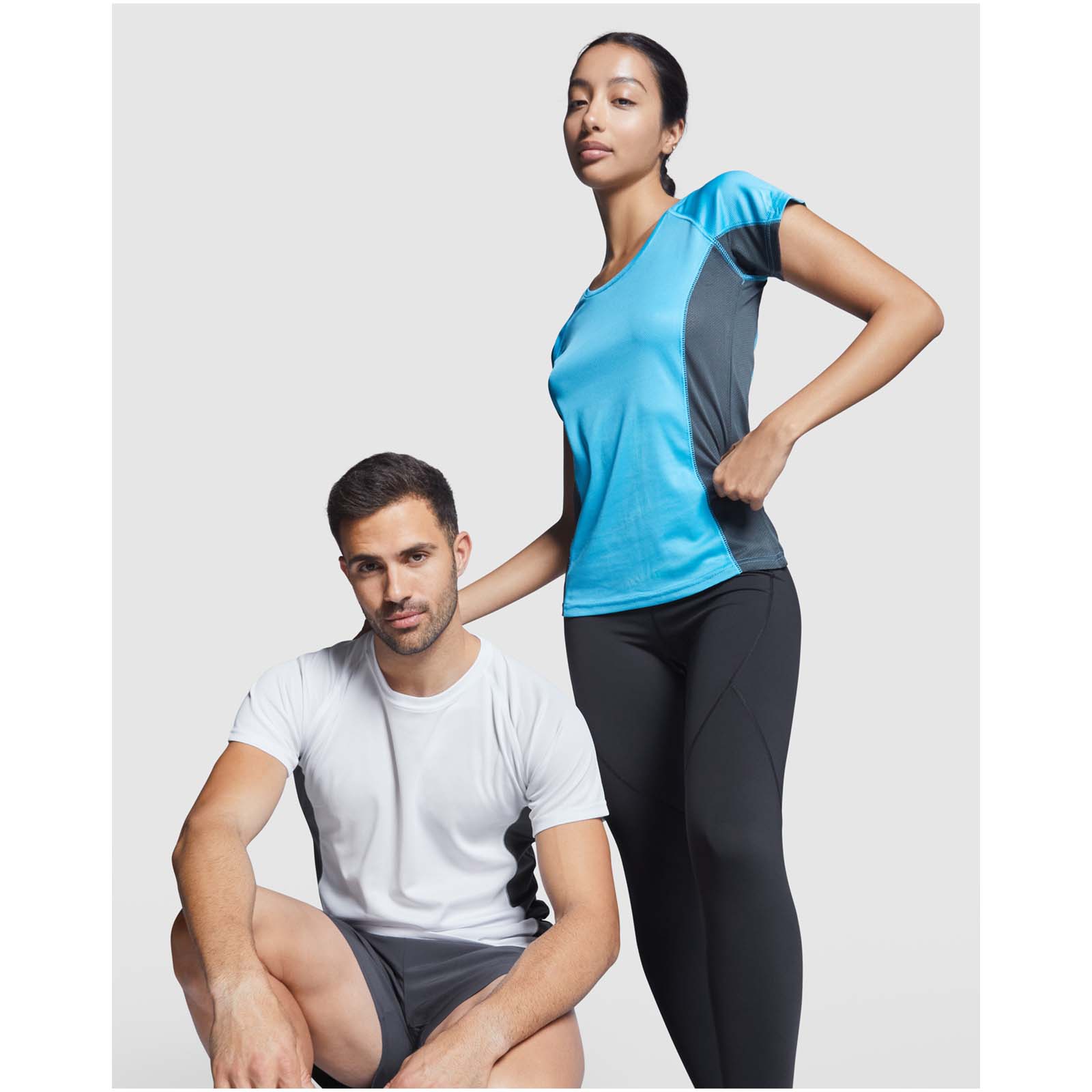 Roly T-shirt de sport de 140 g/m² Shanghai à manches courtes pour femme
