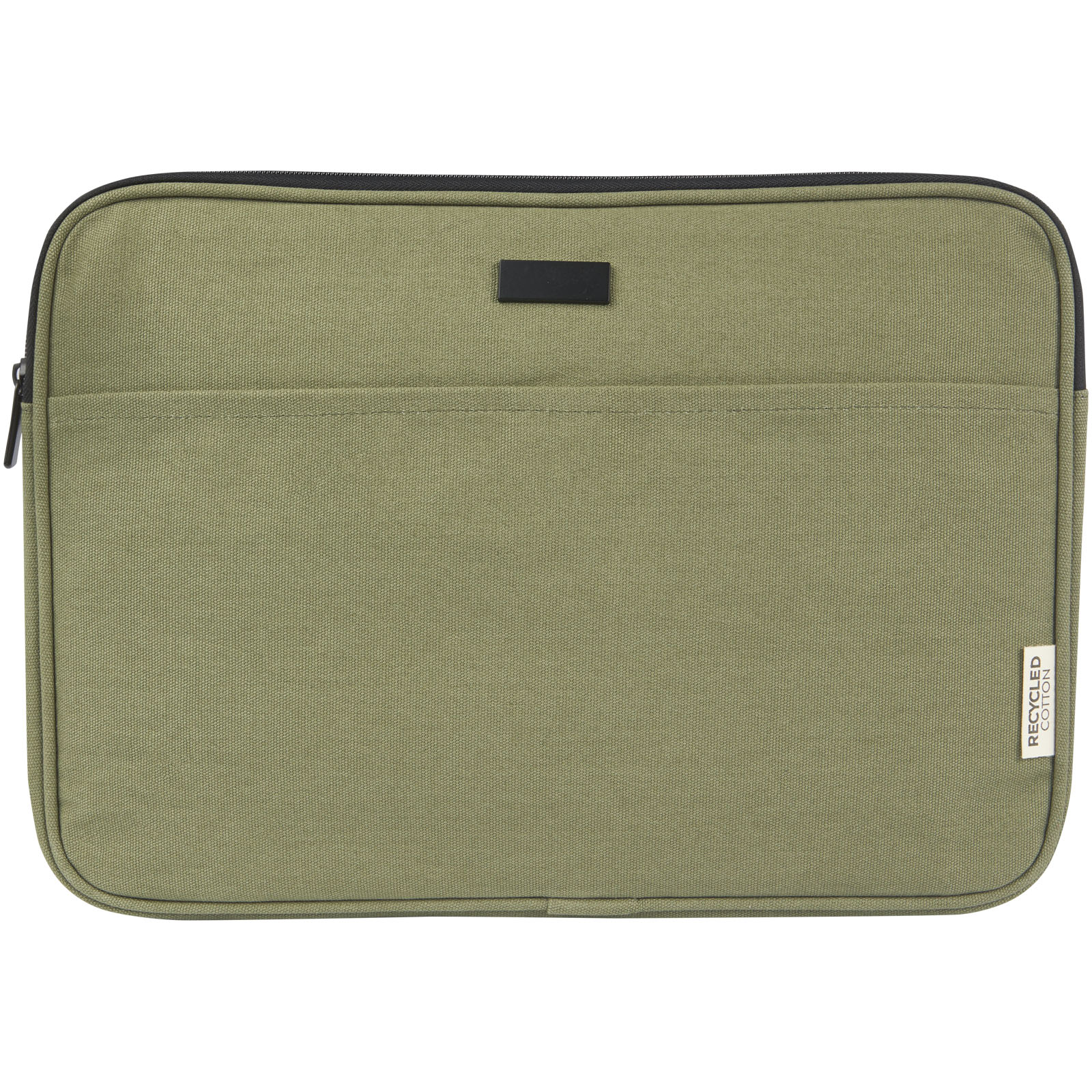 Housse pour ordinateur portable Joey de 2 L en toile recyclée GRS 14 pouces