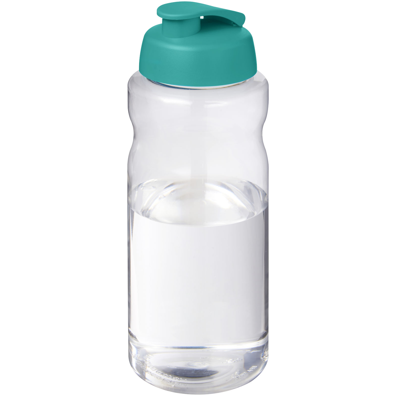 Bouteille de sport H2O Active® Base Pure de 1 L à couvercle rabattable