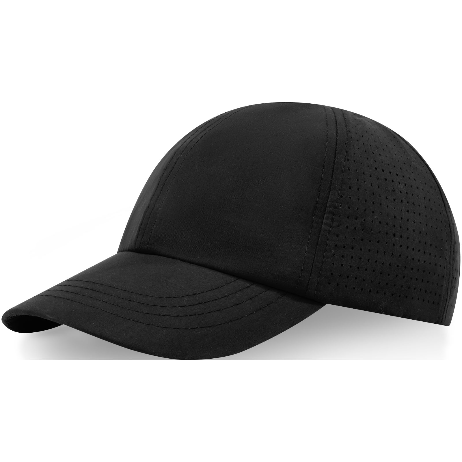 Elevate Casquette 6 panneaux de 110 g/m² Mica GRS recyclée ajustée