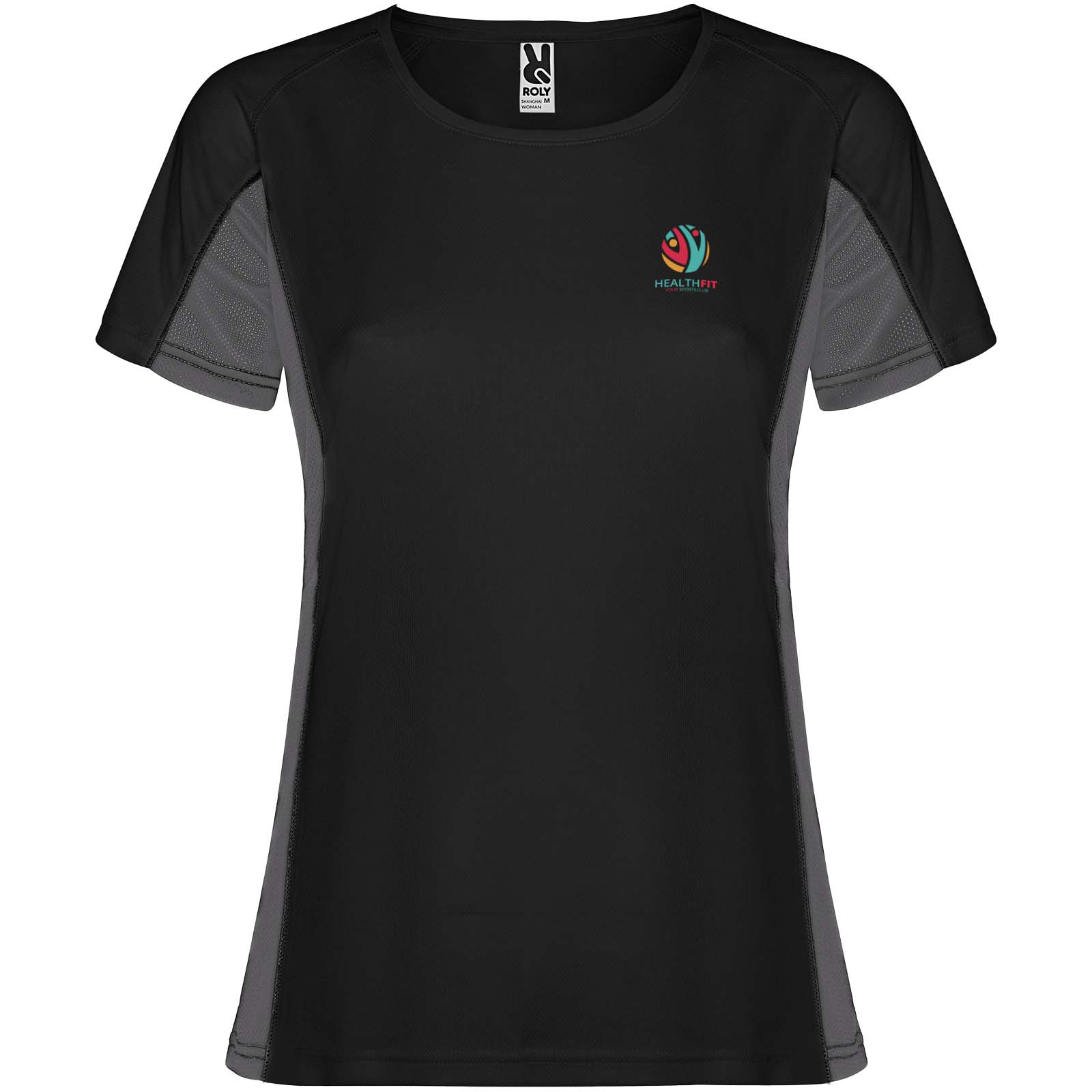 Roly T-shirt de sport de 140 g/m² Shanghai à manches courtes pour femme