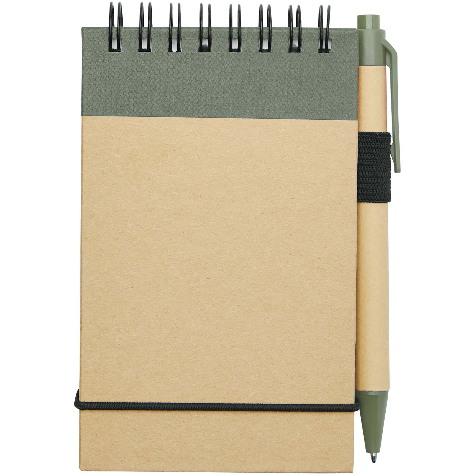 Bloc-notes recyclé format A7 avec stylo Zuse
