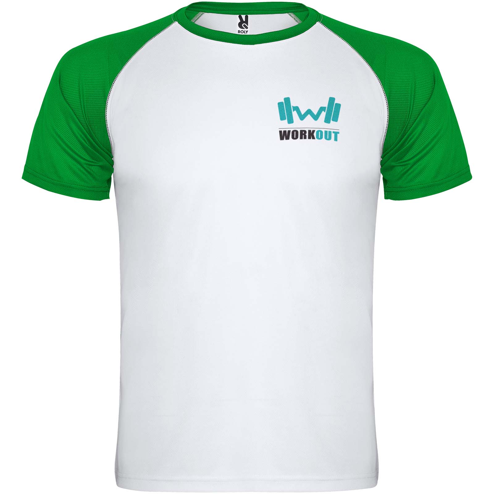 Roly T-shirt de sport de 140 g/m² Indianapolis à manches courtes pour enfant