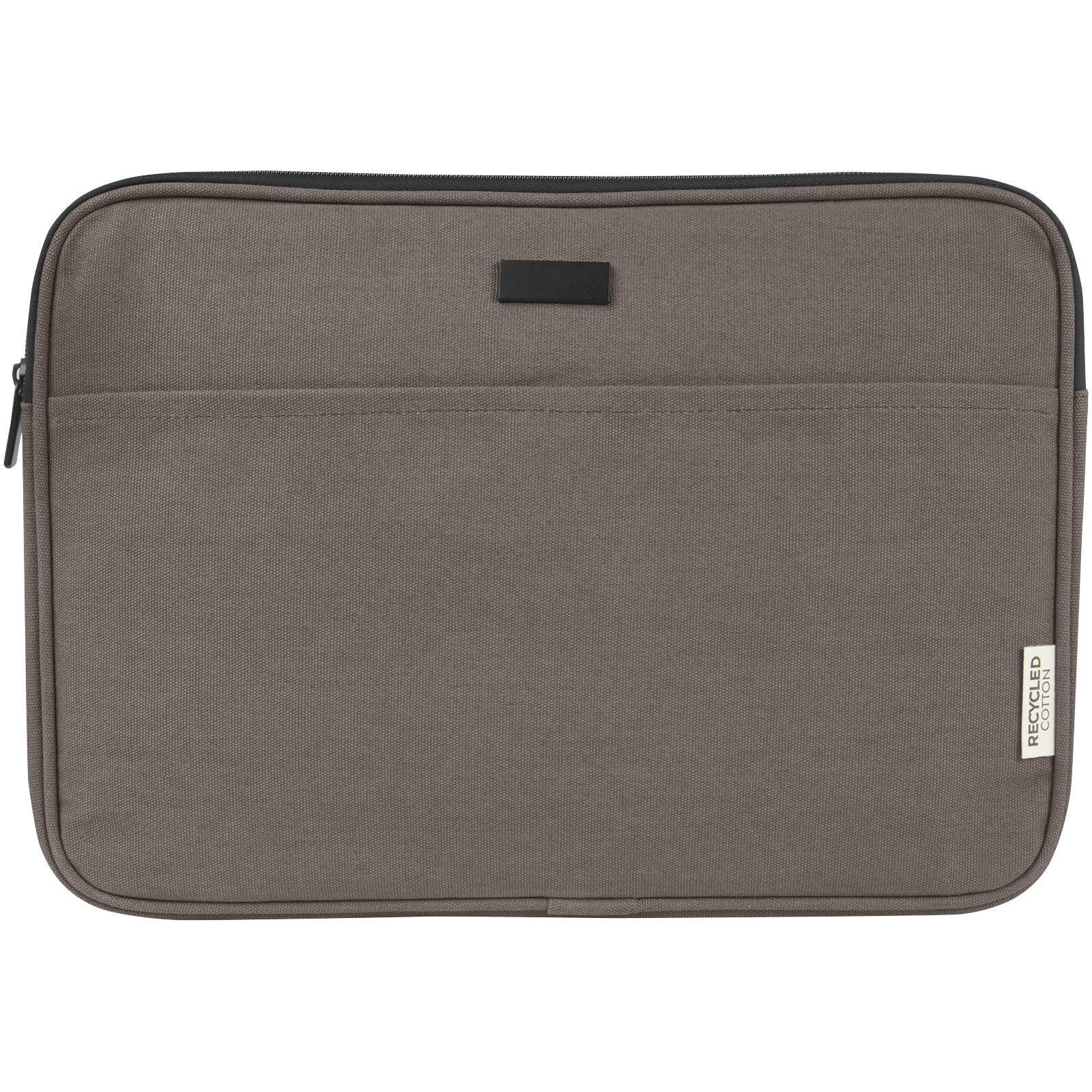 Housse pour ordinateur portable Joey de 2 L en toile recyclée GRS 14 pouces