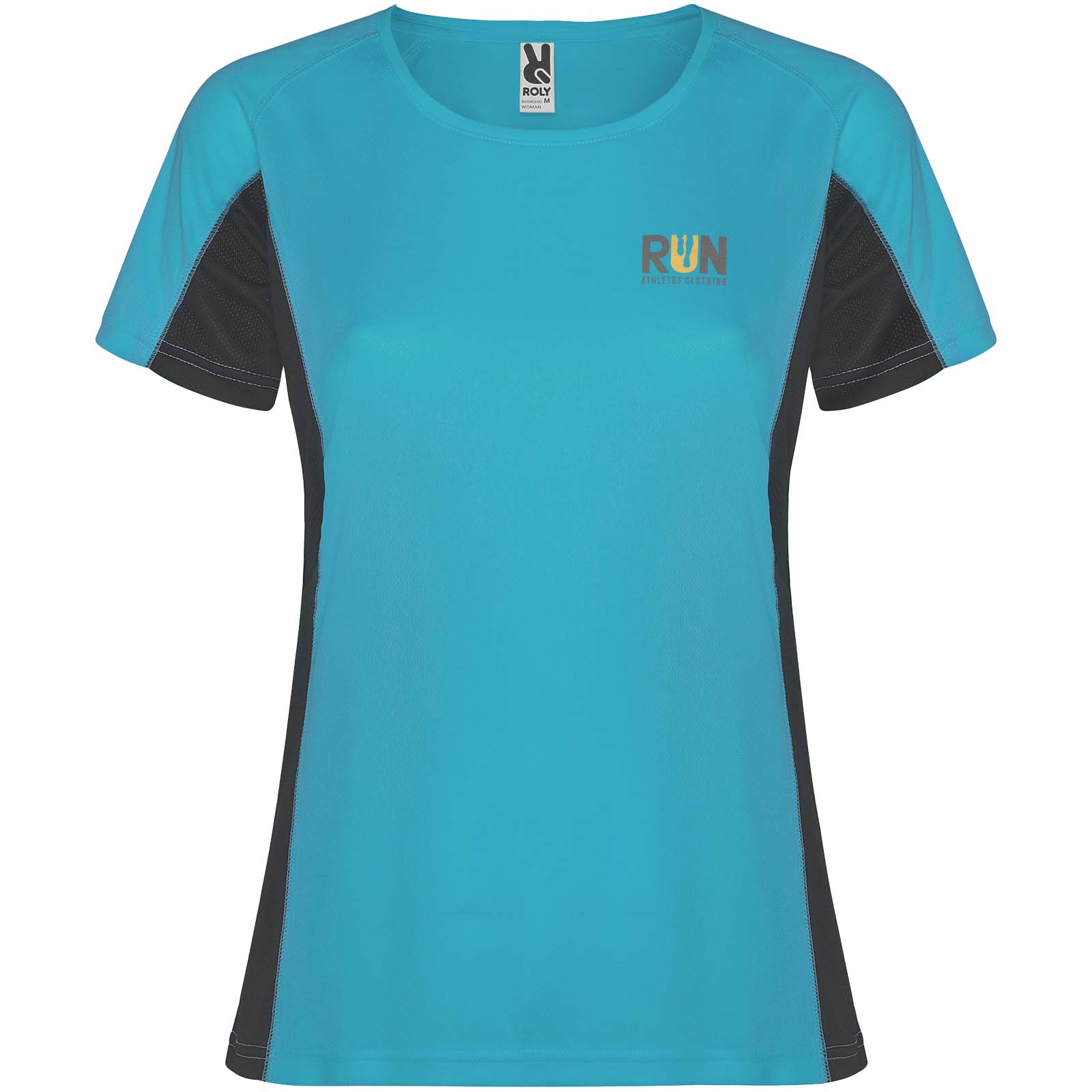 Roly T-shirt de sport de 140 g/m² Shanghai à manches courtes pour femme