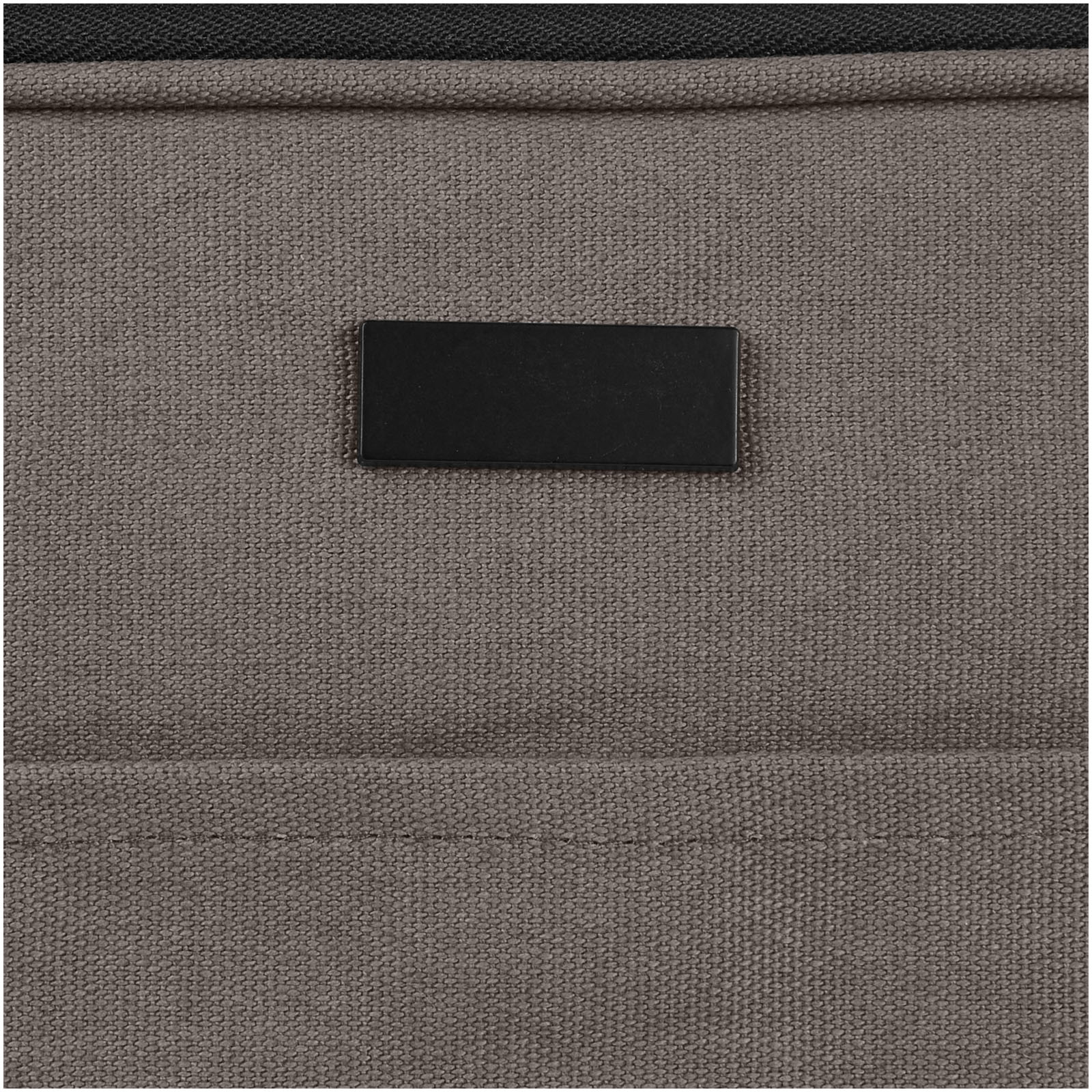 Housse pour ordinateur portable Joey de 2 L en toile recyclée GRS 14 pouces