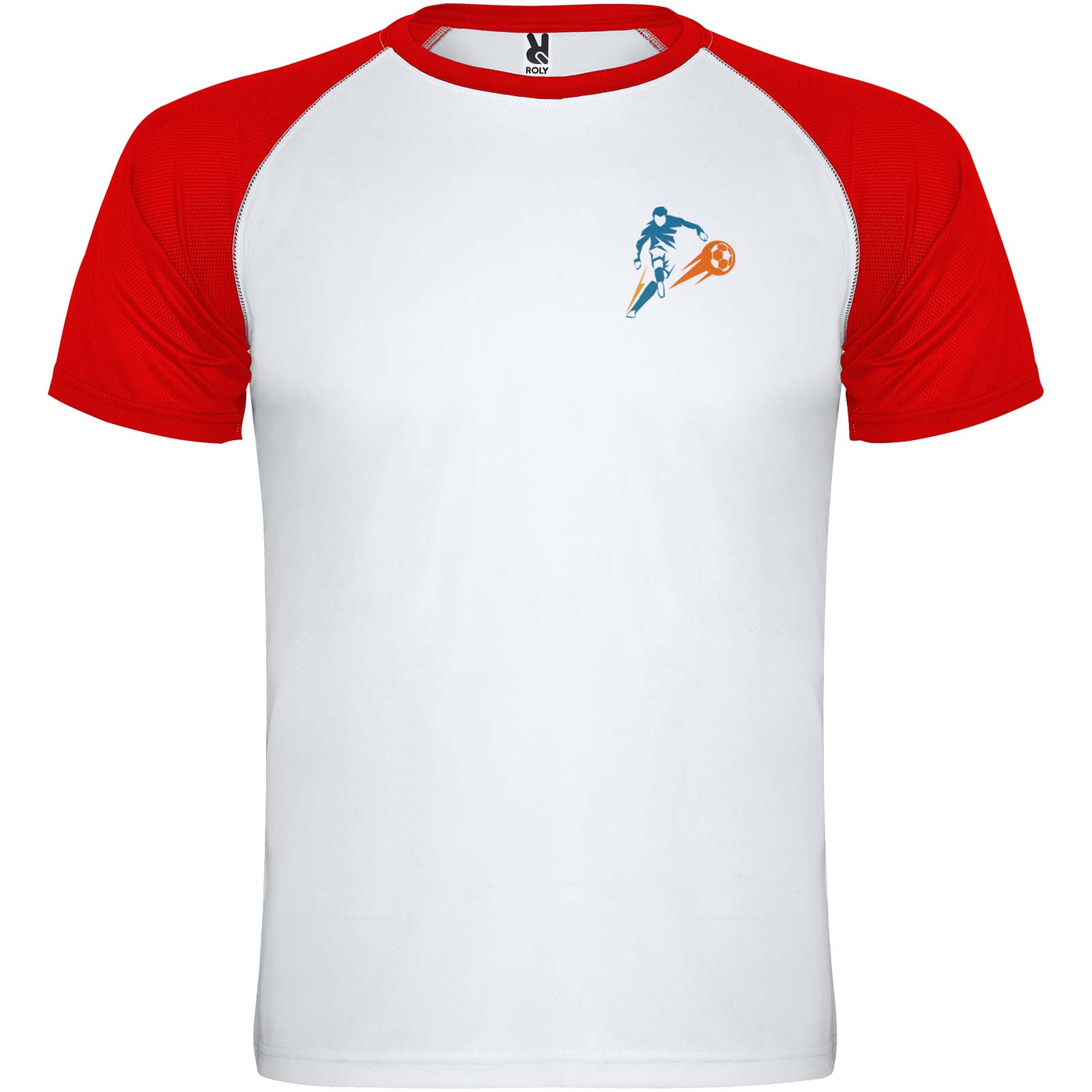 Roly T-shirt de sport de 140 g/m² Indianapolis à manches courtes pour enfant