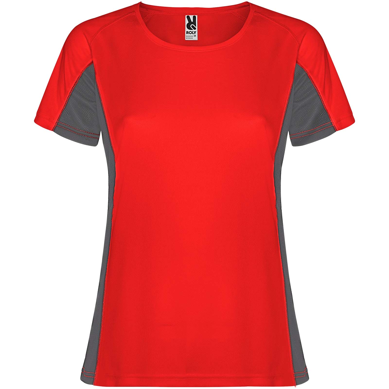 Roly T-shirt de sport de 140 g/m² Shanghai à manches courtes pour femme