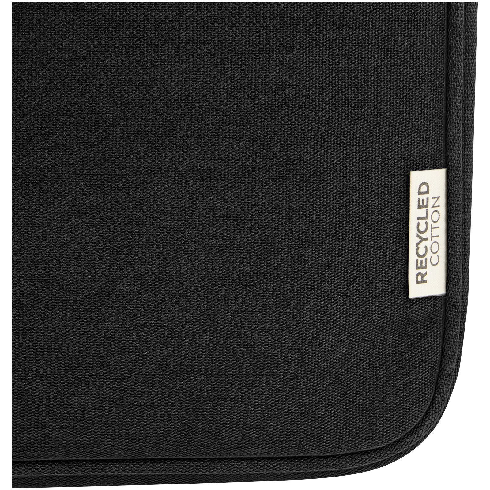 Housse pour ordinateur portable Joey de 2 L en toile recyclée GRS 14 pouces
