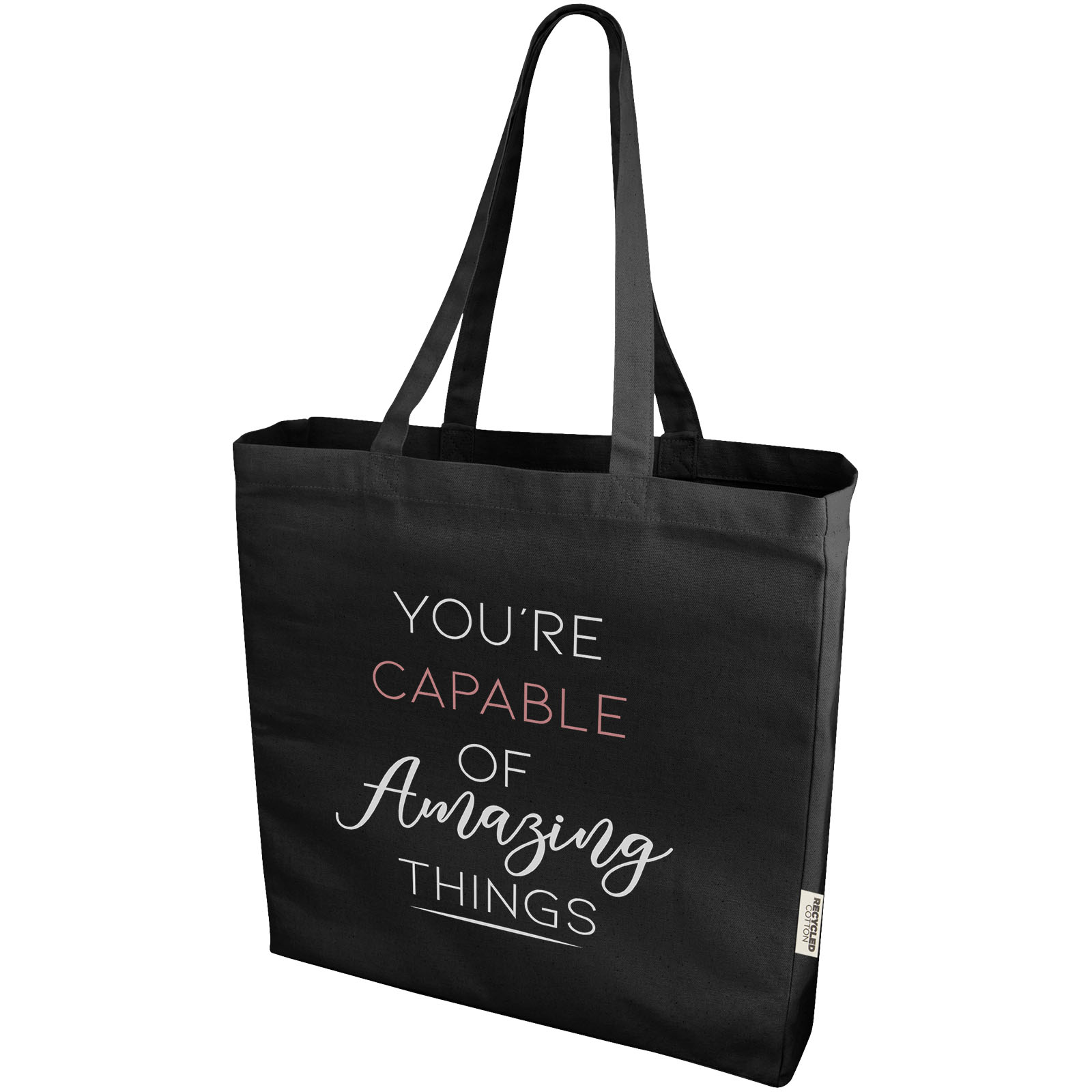 Sac shopping Odessa recyclé GRS de 220 gr/m² capacité 13 litres