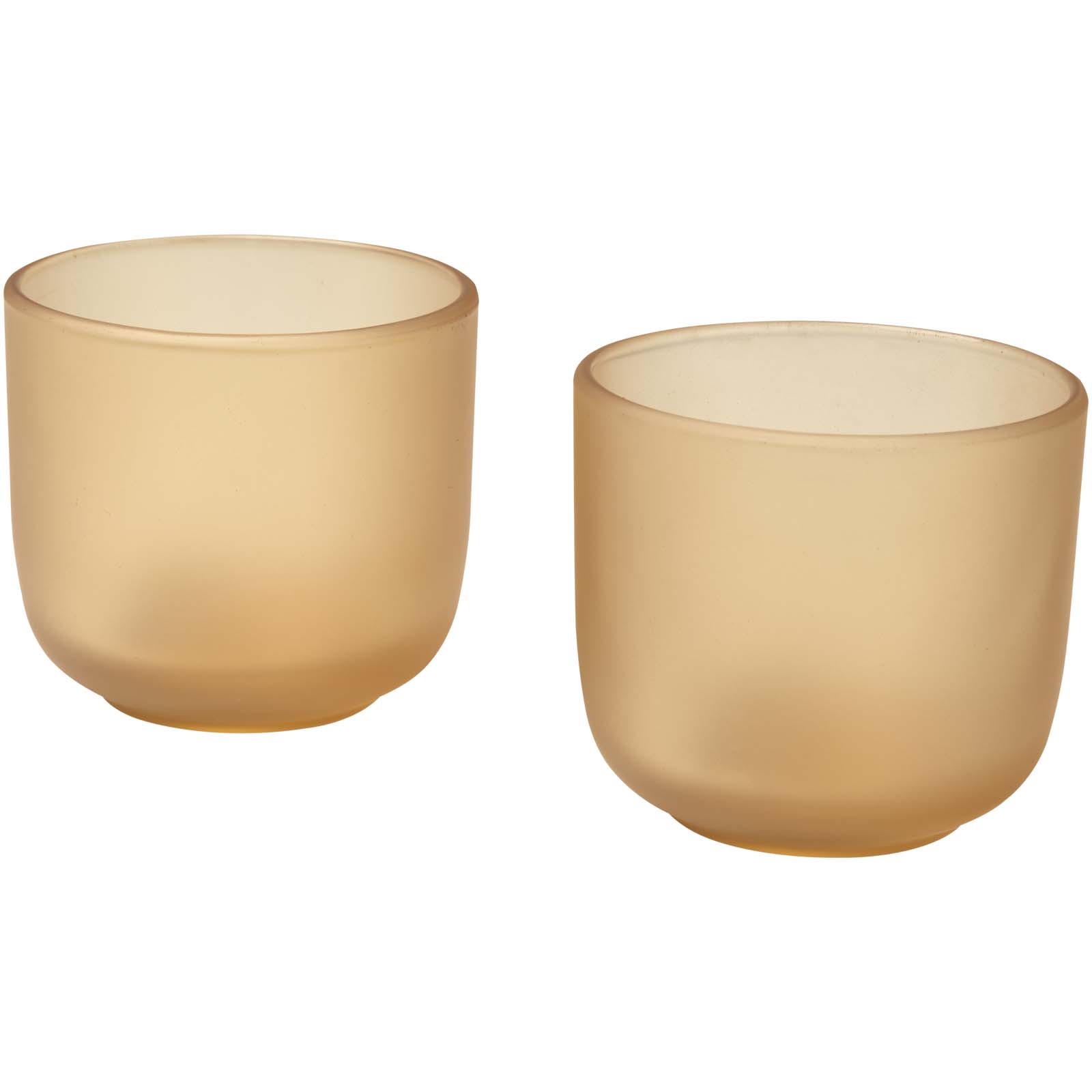 Seasons Gobelets en verre Male de 200 ml - lot de 2 en finition mate