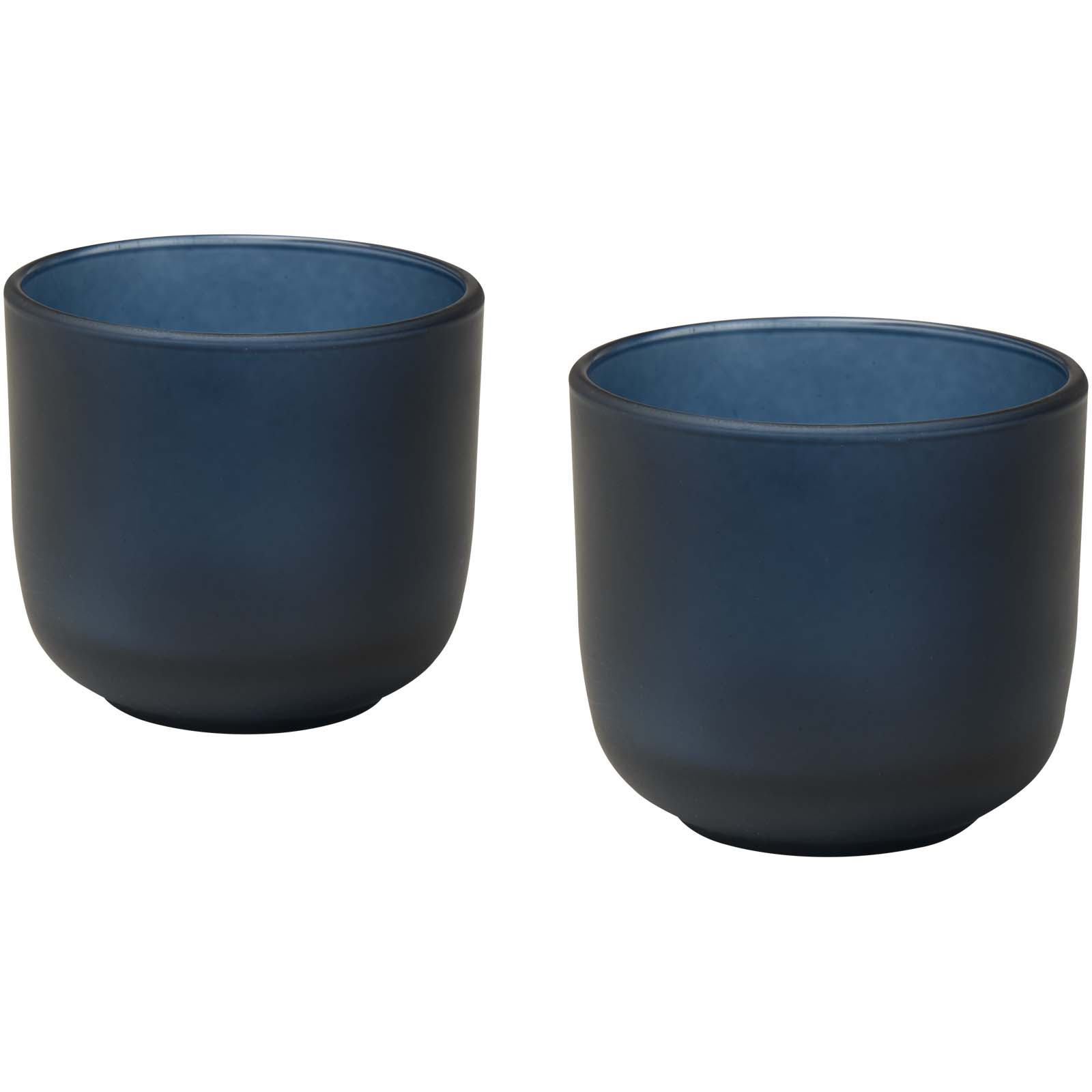 Seasons Gobelets en verre Male de 200 ml - lot de 2 en finition mate