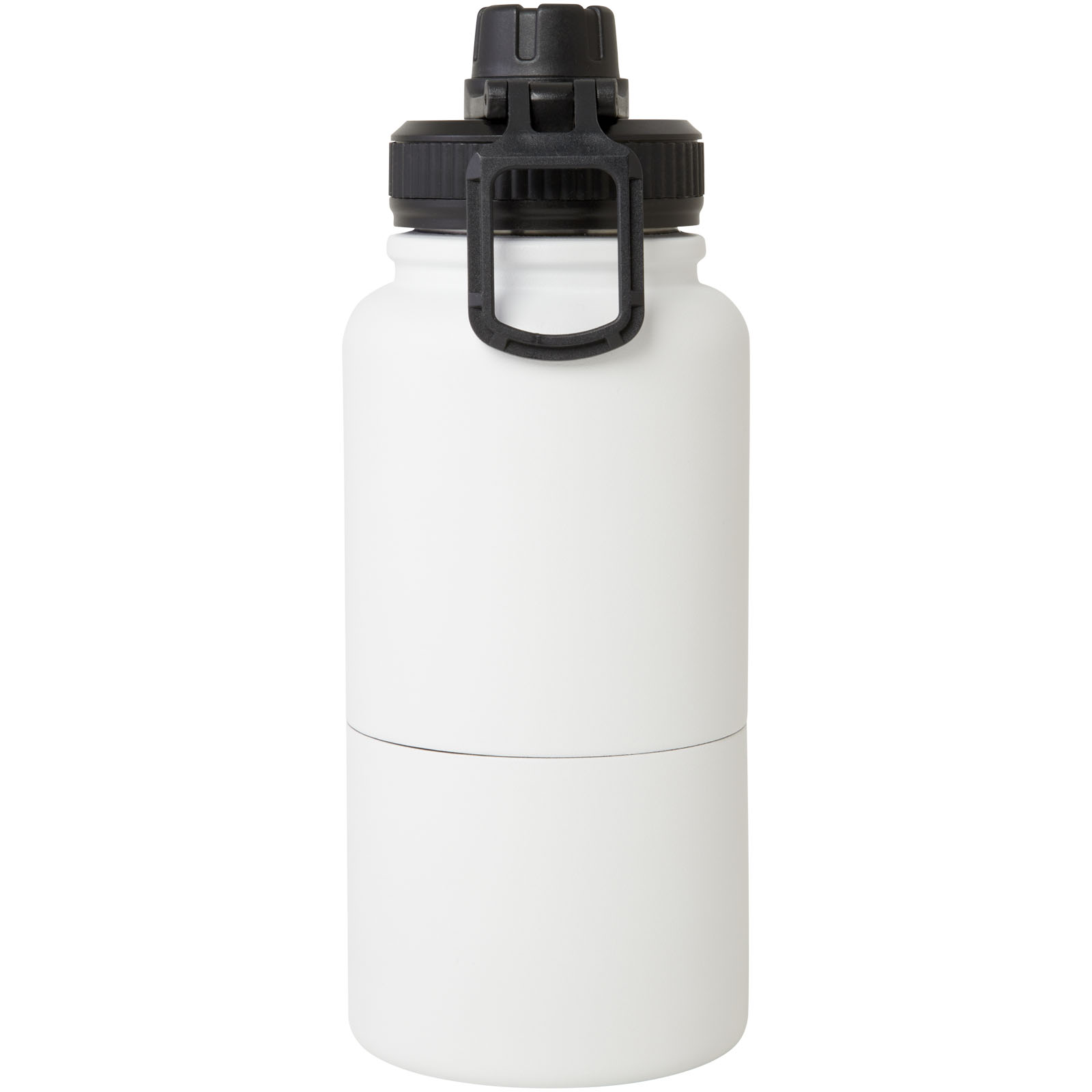 Bouteille de sport Dupeca de 840 ml avec isolation en acier inoxydable certifiée RCS