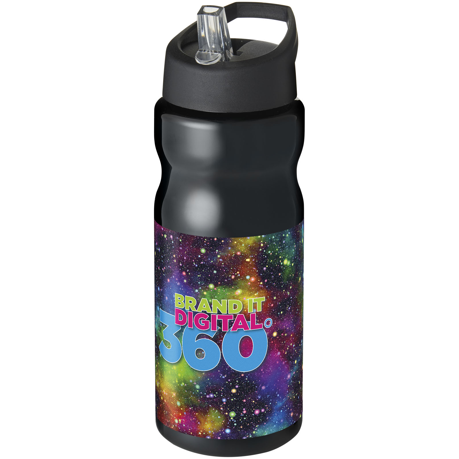 Bouteille de sport H2O Active® Base 650ml avec couvercle à goulot