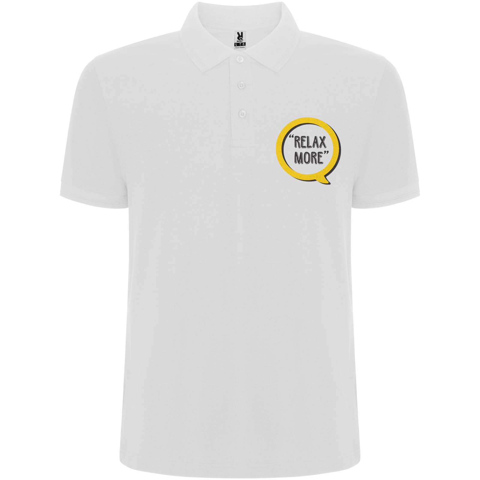 Roly Polo de 220 g/m² Pegaso Premium à manches courtes pour homme