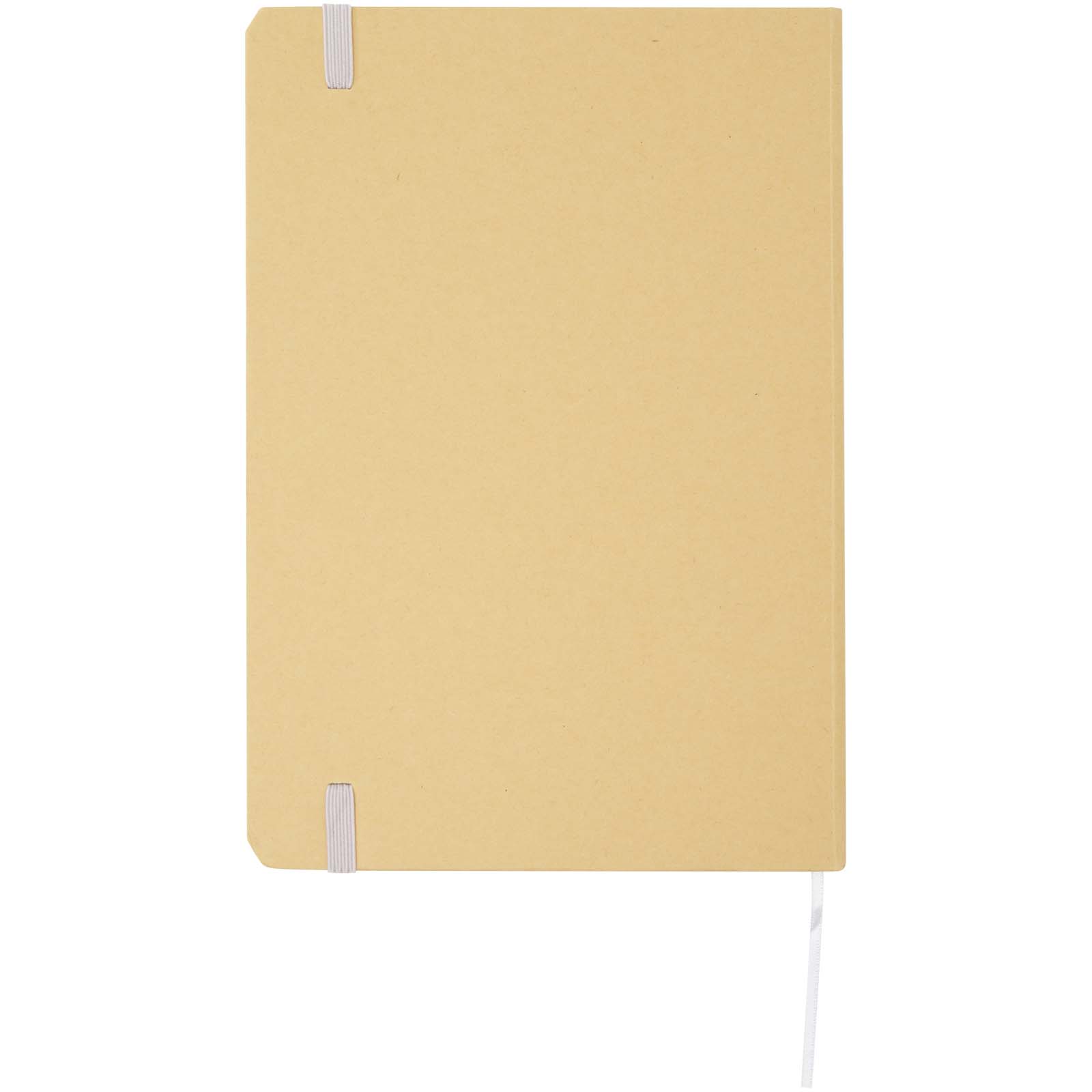 Carnet à couverture rigide A5 Nelida en carton recyclé