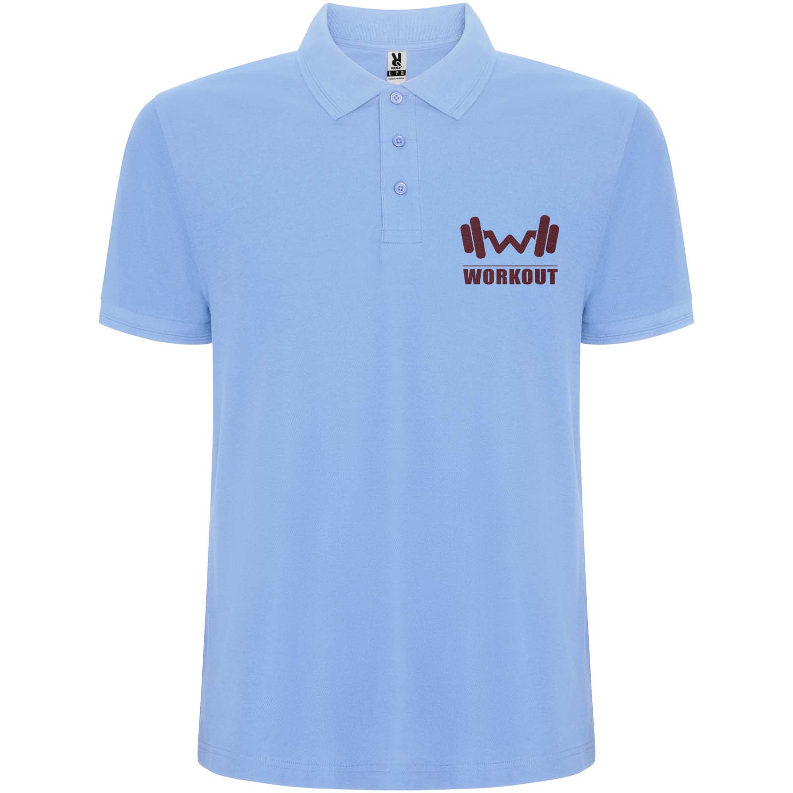 Roly Polo de 220 g/m² Pegaso Premium à manches courtes pour homme
