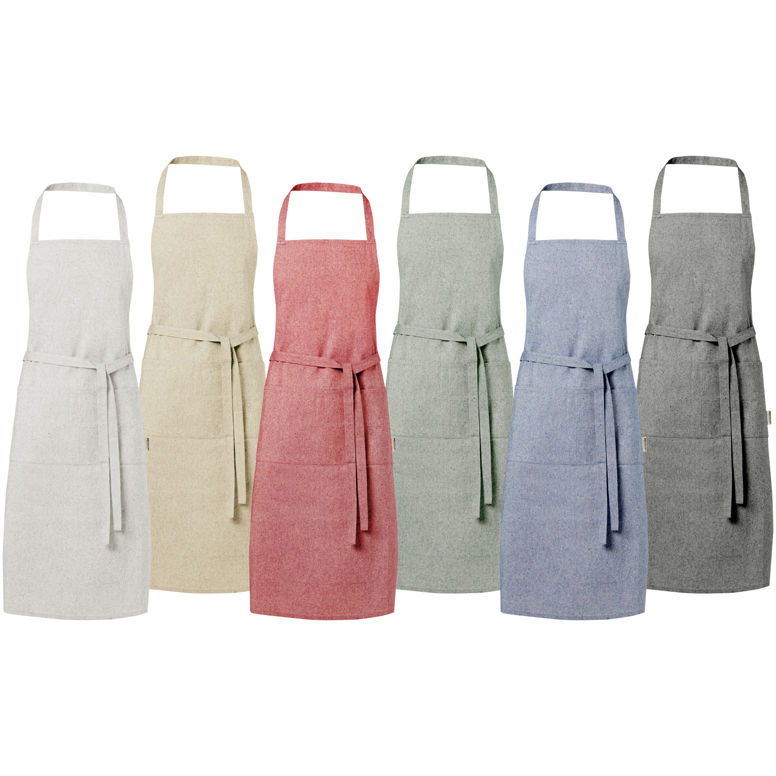 Tablier Pheebs en coton recyclé de 200 g/m²