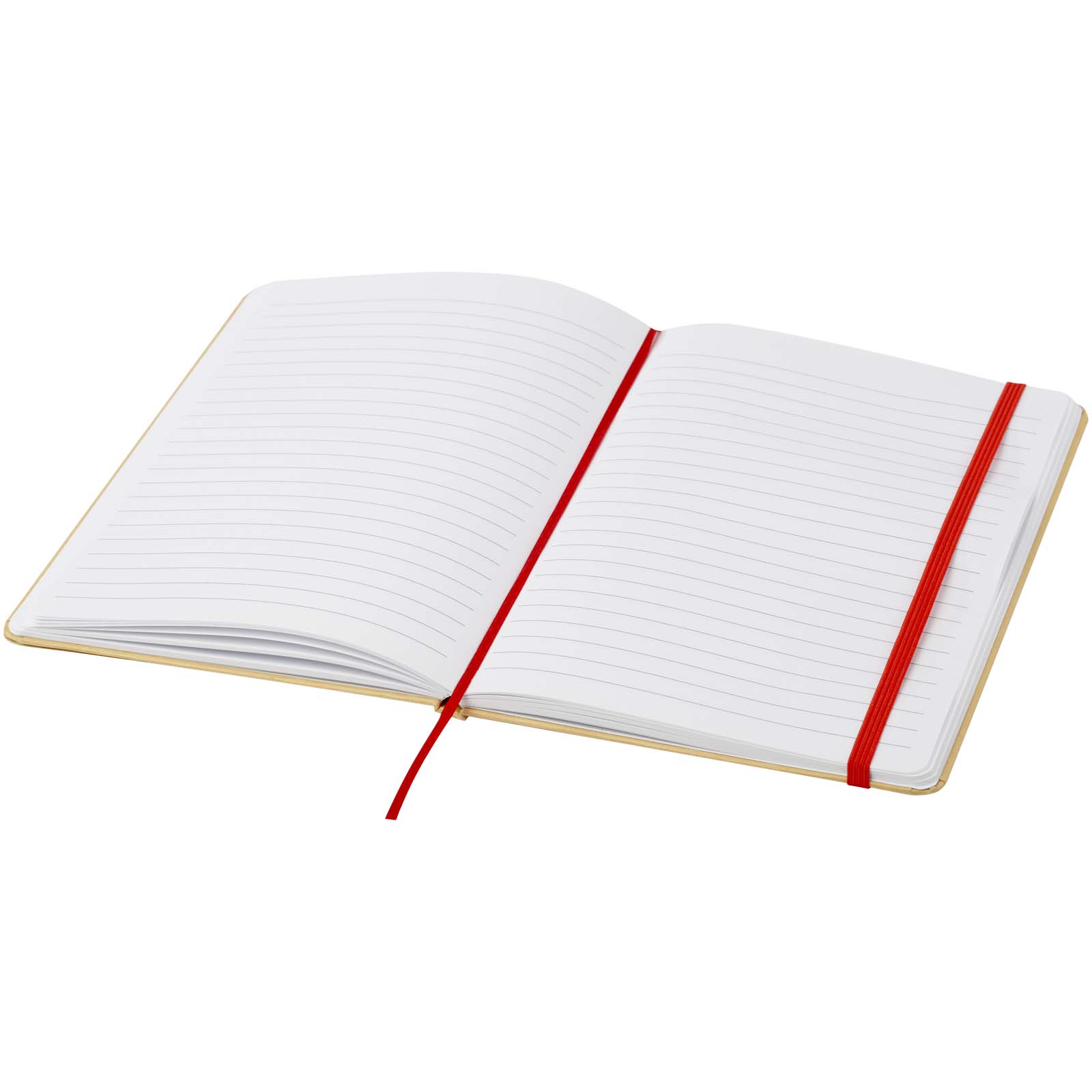 Carnet à couverture rigide A5 Nelida en carton recyclé