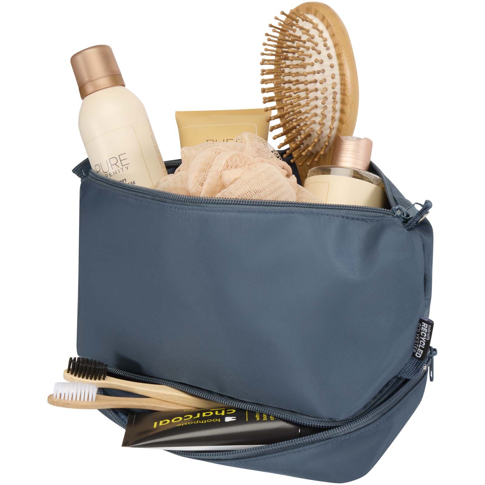 Sac de toilette de voyage Trip Aware™ de 6 L en matériaux recyclés