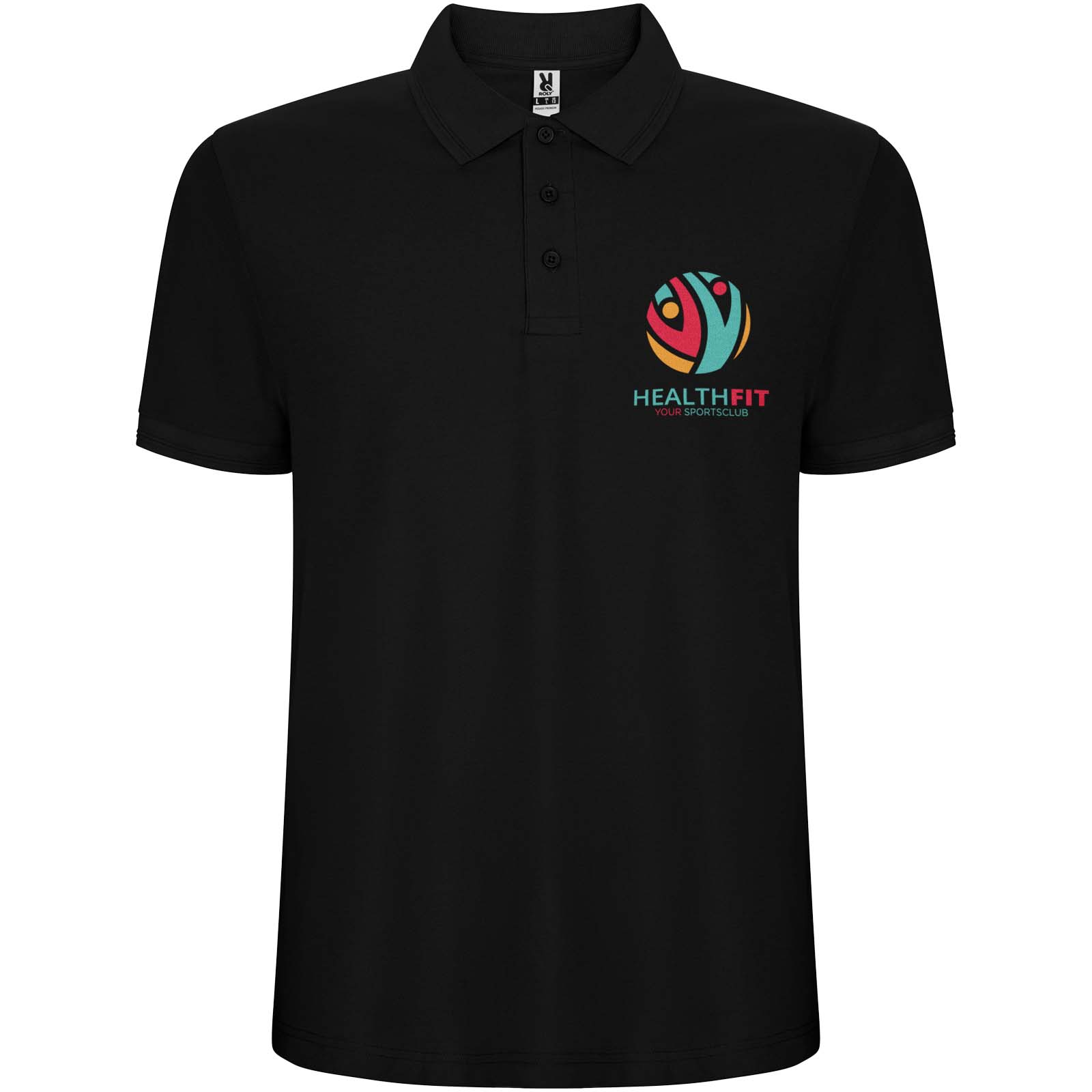 Roly Polo de 220 g/m² Pegaso Premium à manches courtes pour homme