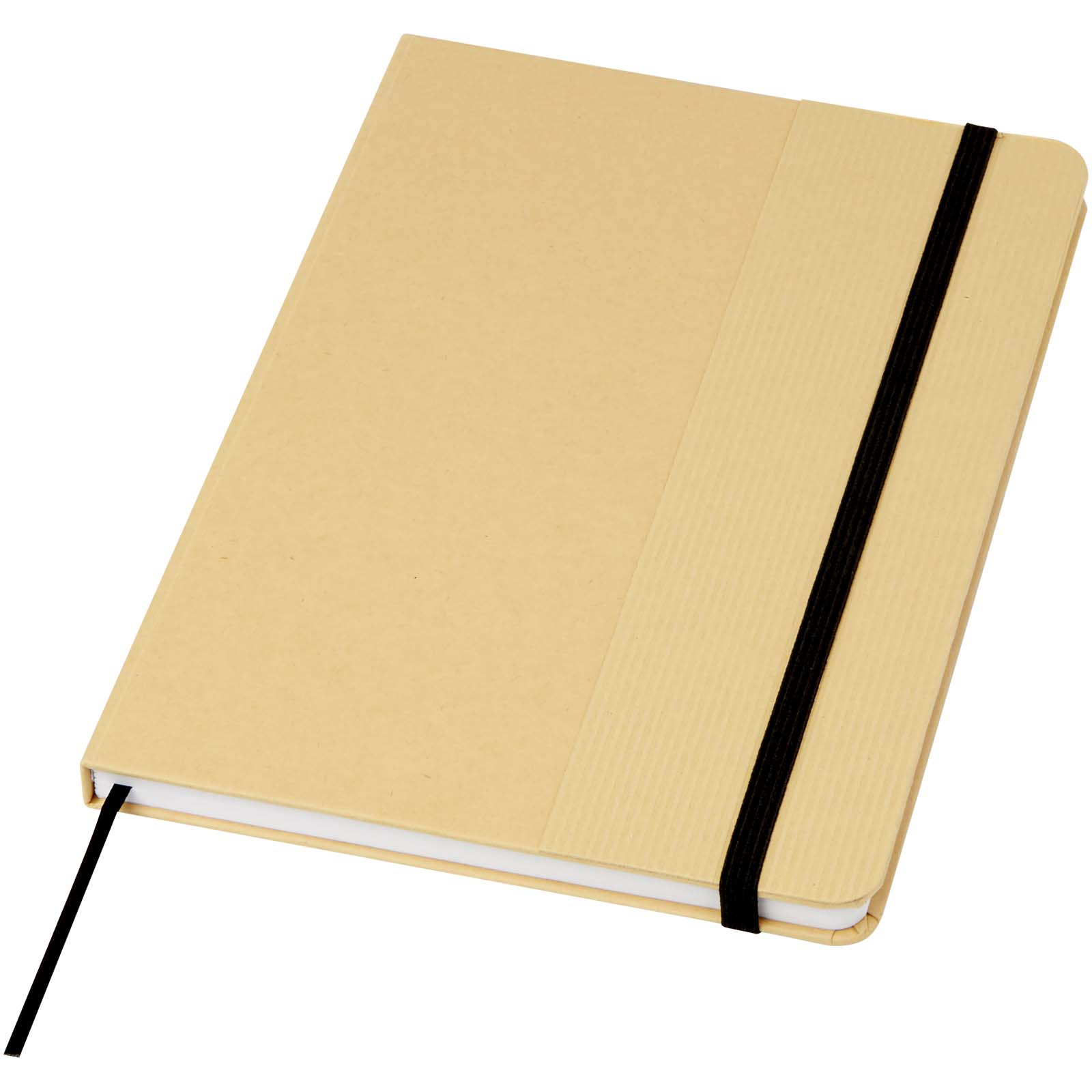 Carnet à couverture rigide A5 Nelida en carton recyclé