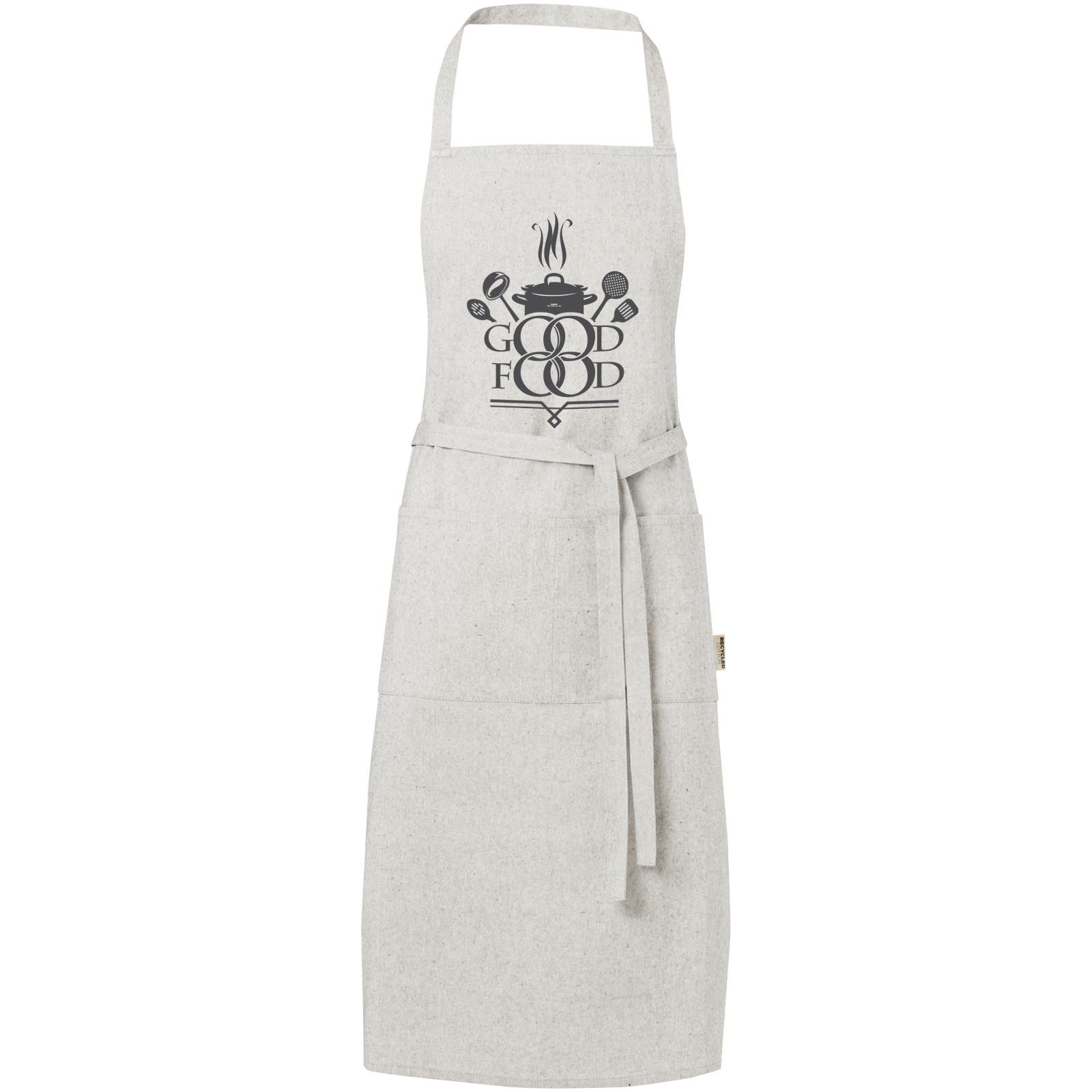 Tablier Pheebs en coton recyclé de 200 g/m²