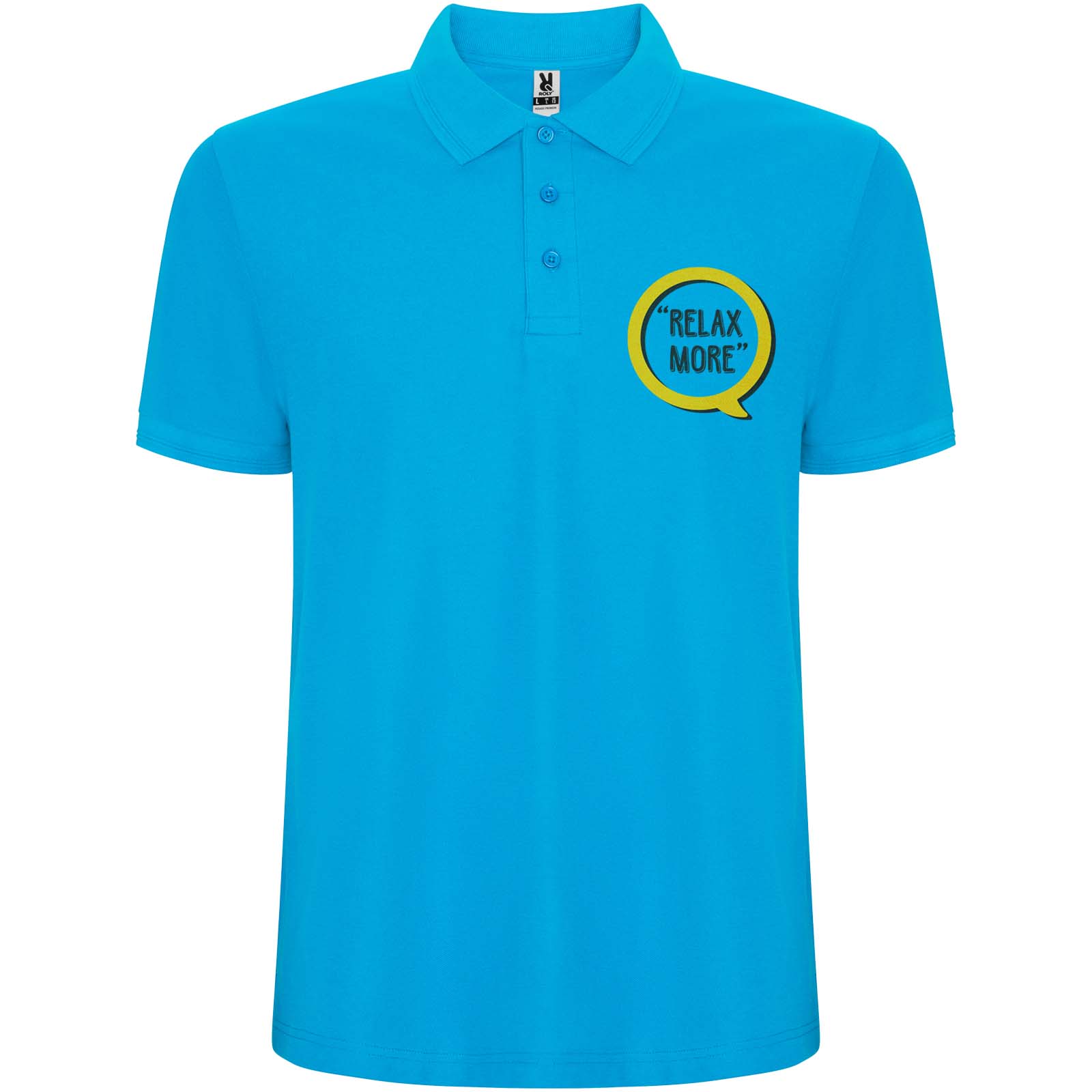 Roly Polo de 220 g/m² Pegaso Premium à manches courtes pour homme