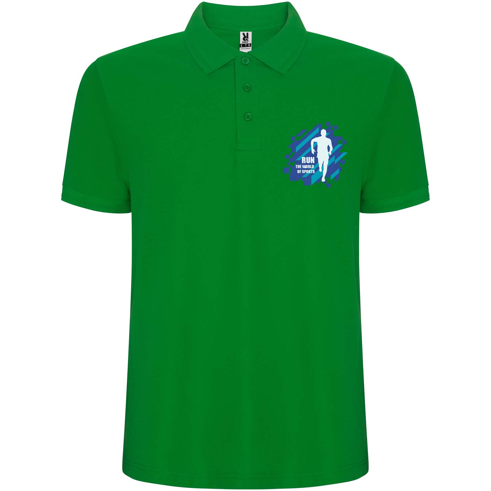 Roly Polo de 220 g/m² Pegaso Premium à manches courtes pour homme