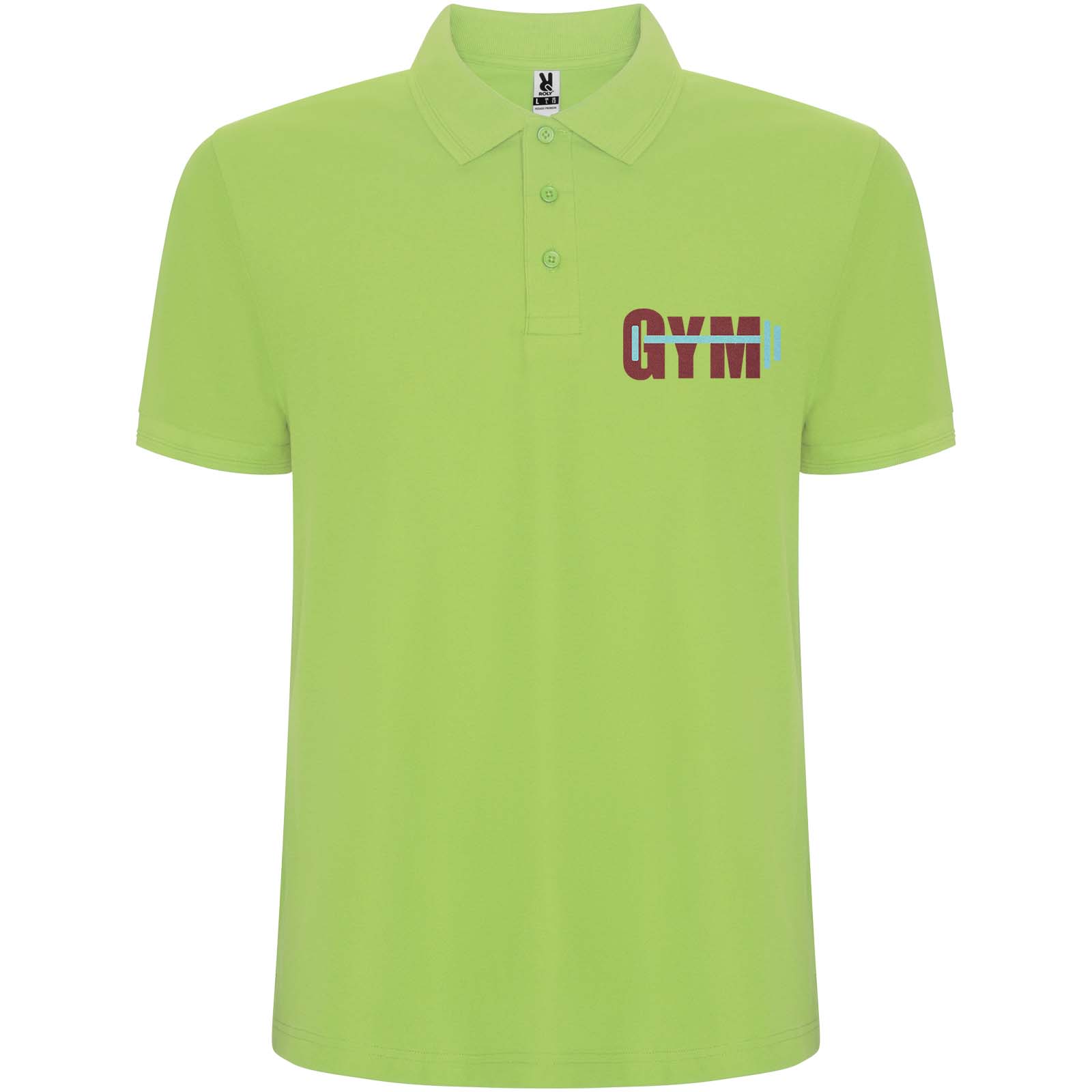 Roly Polo de 220 g/m² Pegaso Premium à manches courtes pour homme