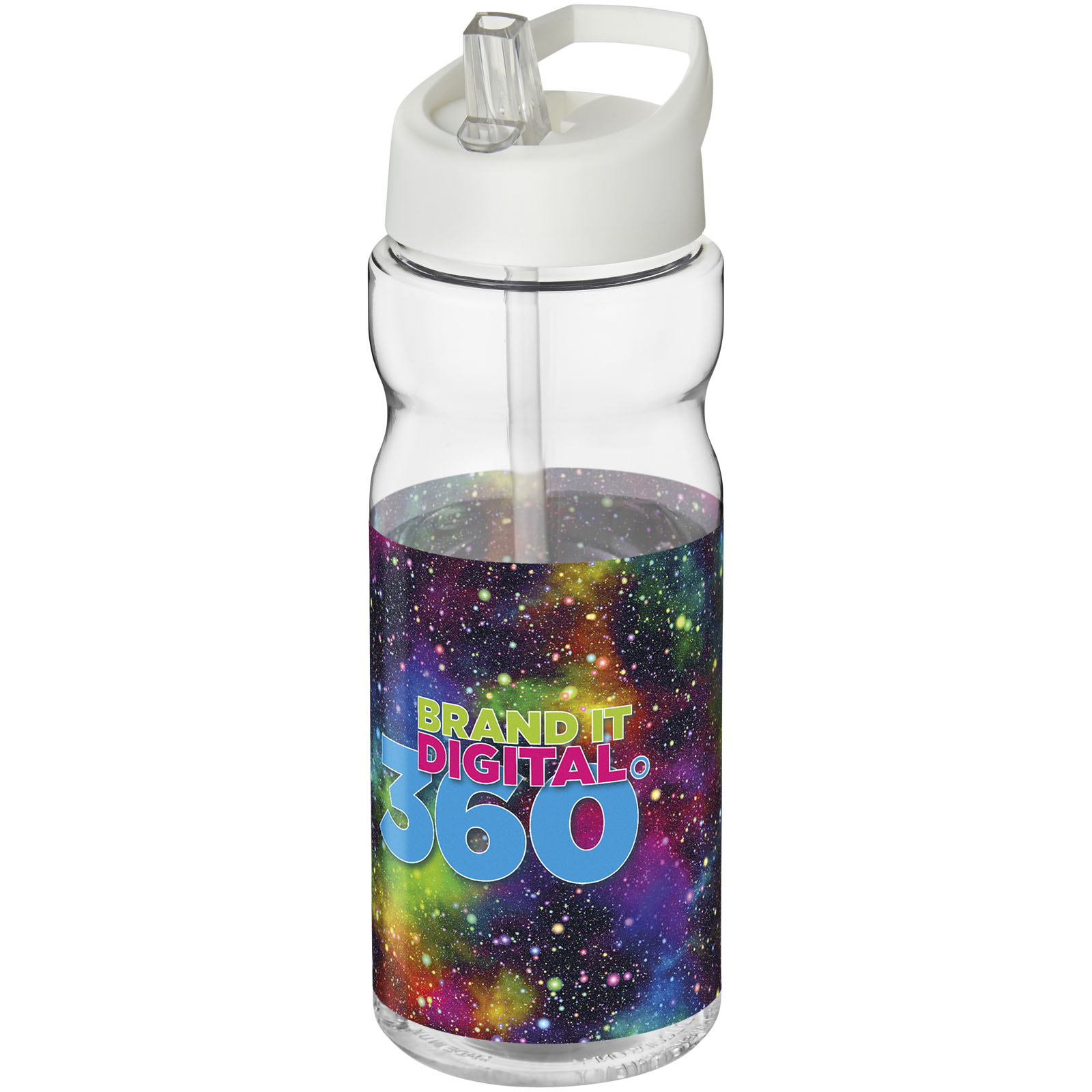 Bouteille de sport H2O Active® Base 650ml avec couvercle à goulot