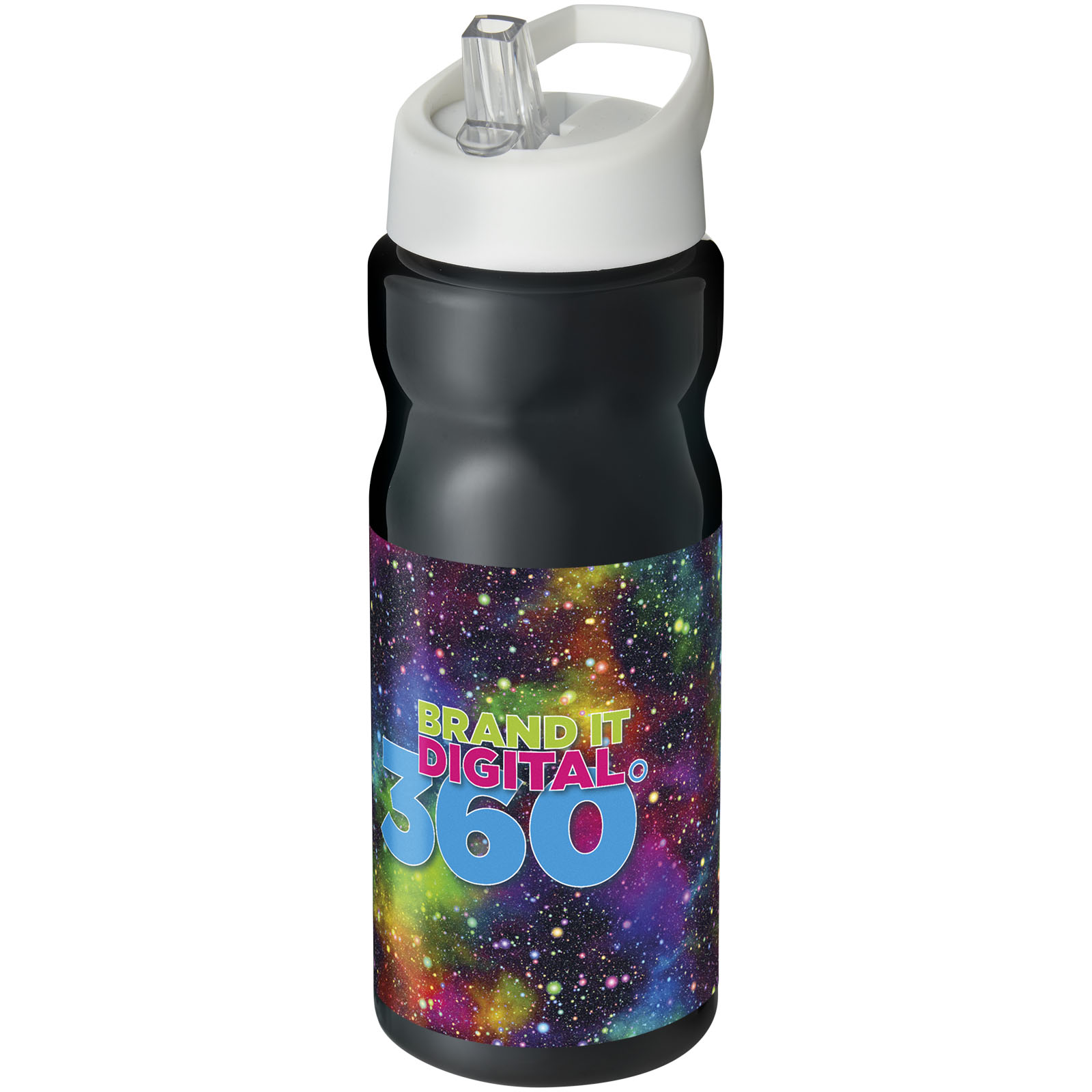 Bouteille de sport H2O Active® Base 650ml avec couvercle à goulot