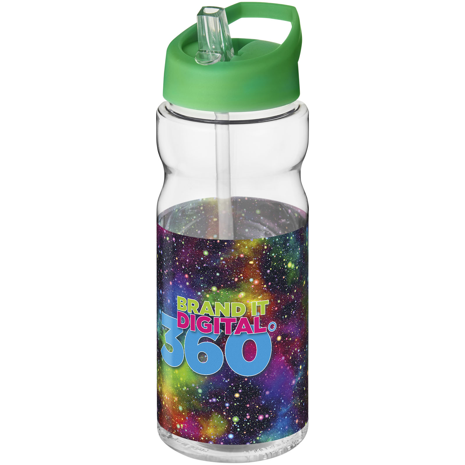Bouteille de sport H2O Active® Base 650ml avec couvercle à goulot