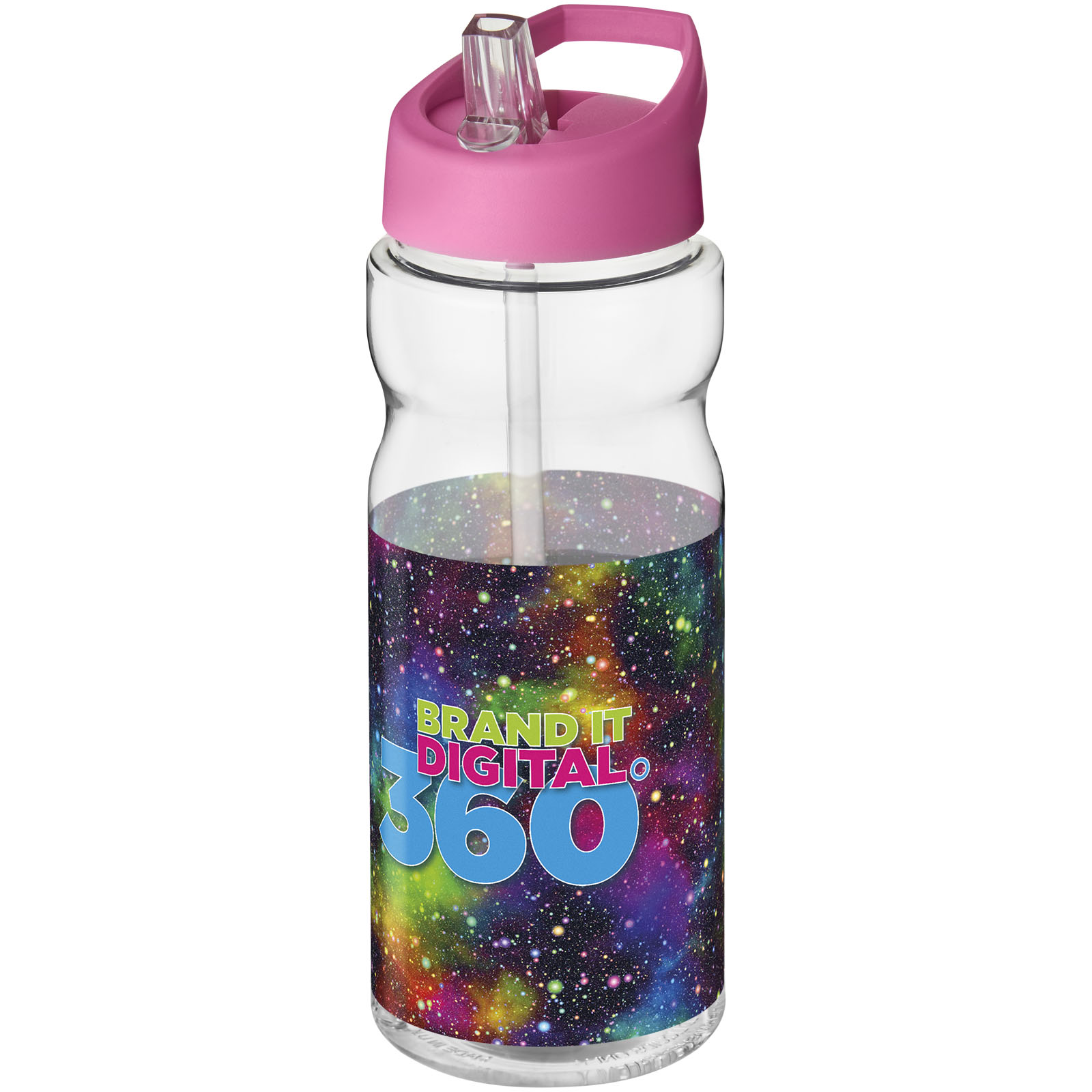 Bouteille de sport H2O Active® Base 650ml avec couvercle à goulot