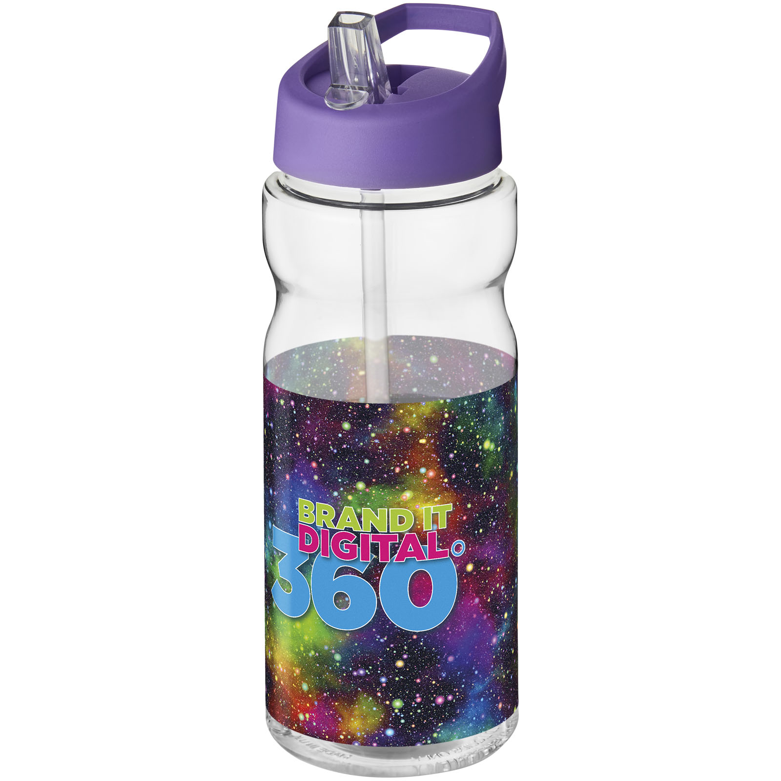 Bouteille de sport H2O Active® Base 650ml avec couvercle à goulot