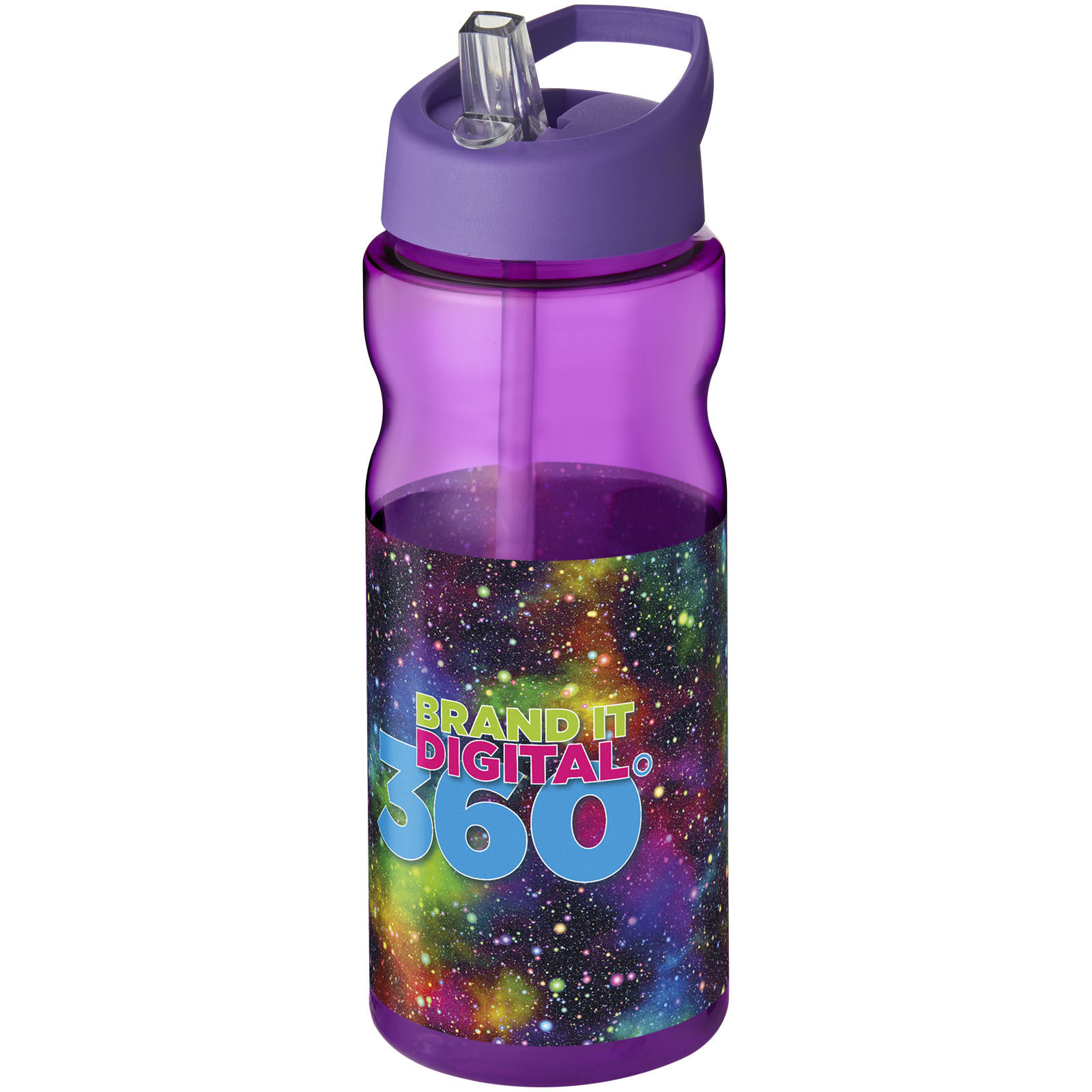 Bouteille de sport H2O Active® Base 650ml avec couvercle à goulot