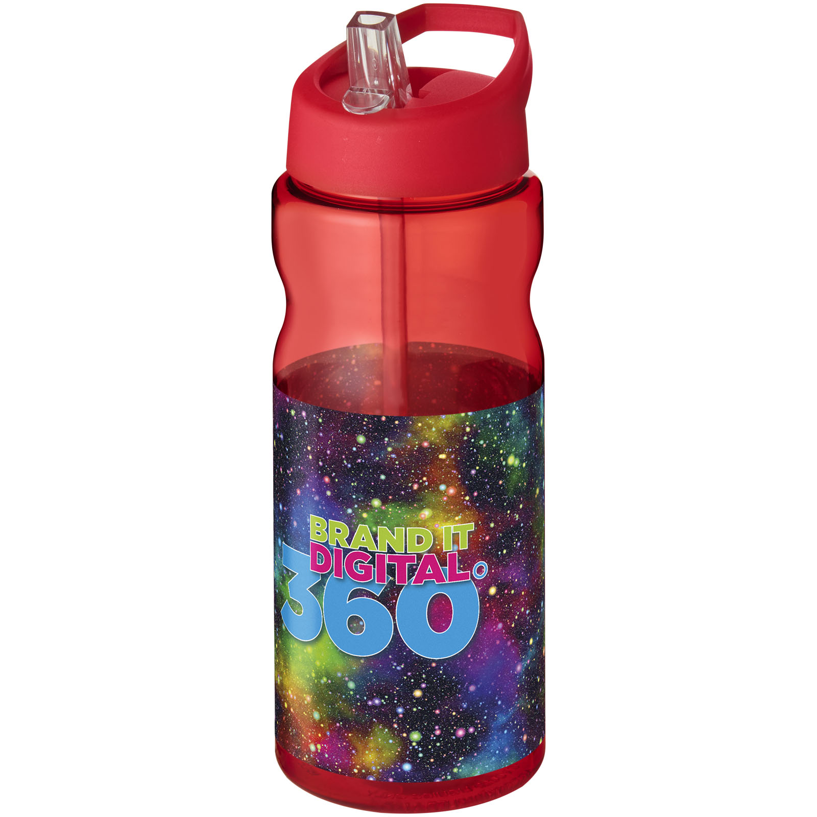 Bouteille de sport H2O Active® Base 650ml avec couvercle à goulot