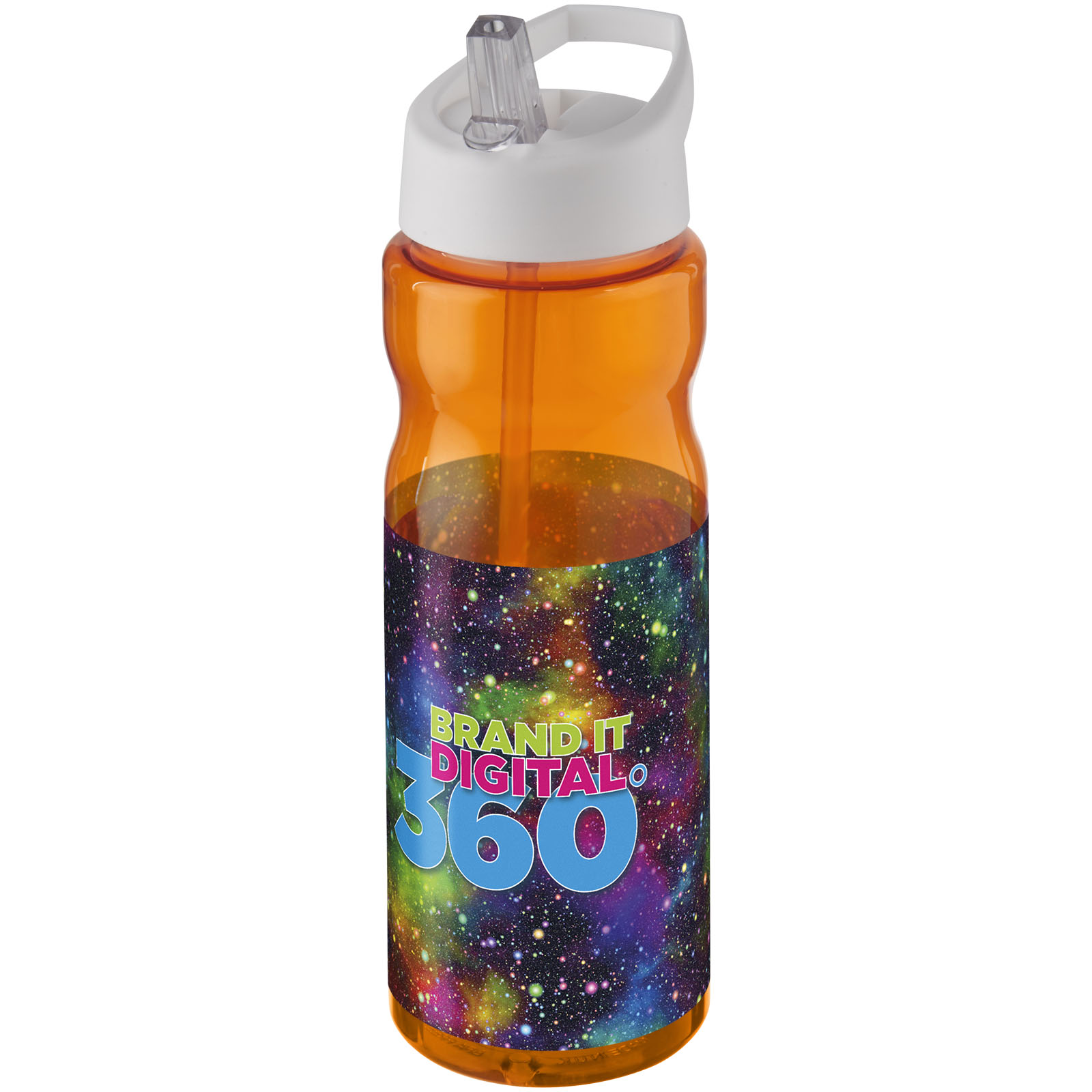 Bouteille de sport H2O Active® Base 650ml avec couvercle à goulot