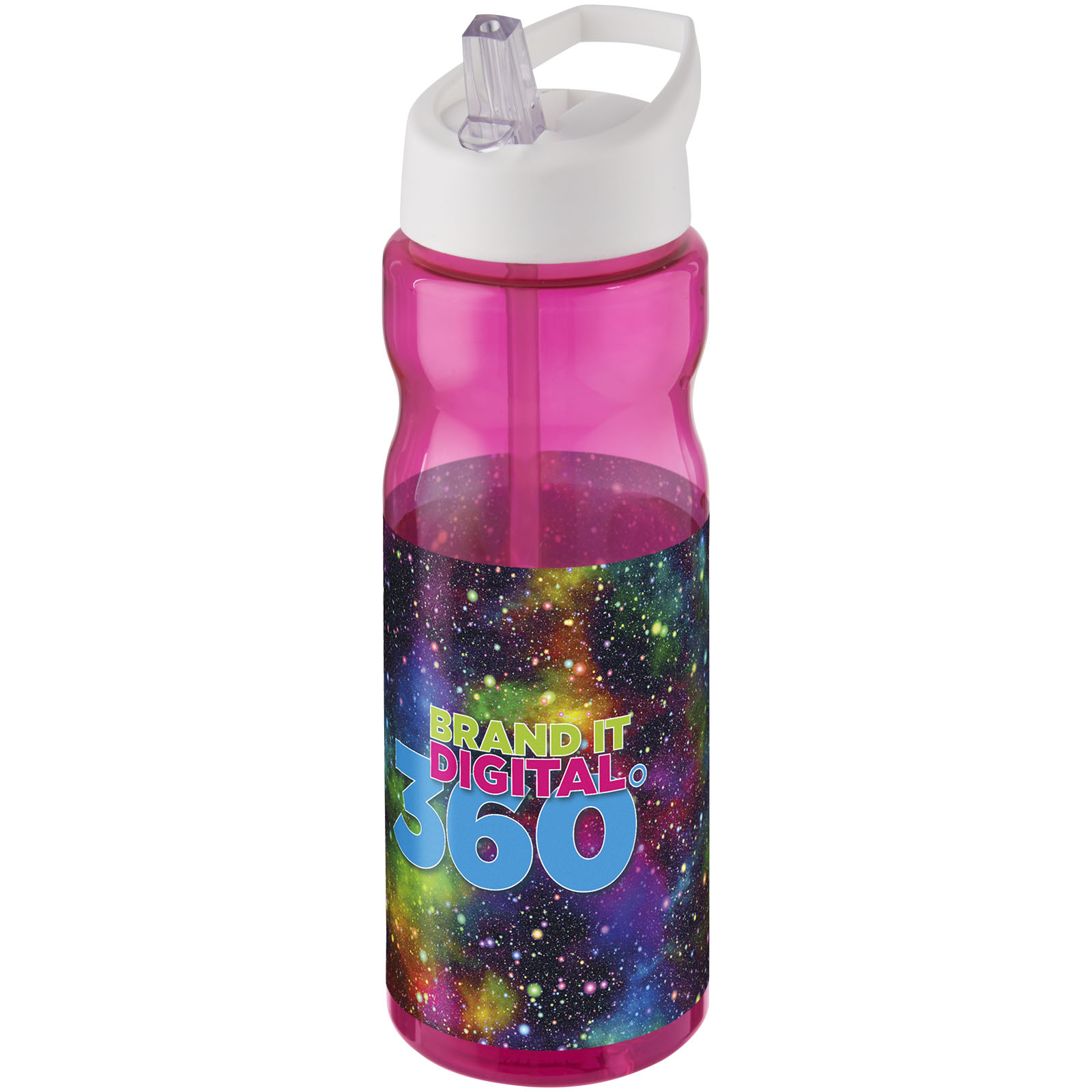 Bouteille de sport H2O Active® Base 650ml avec couvercle à goulot