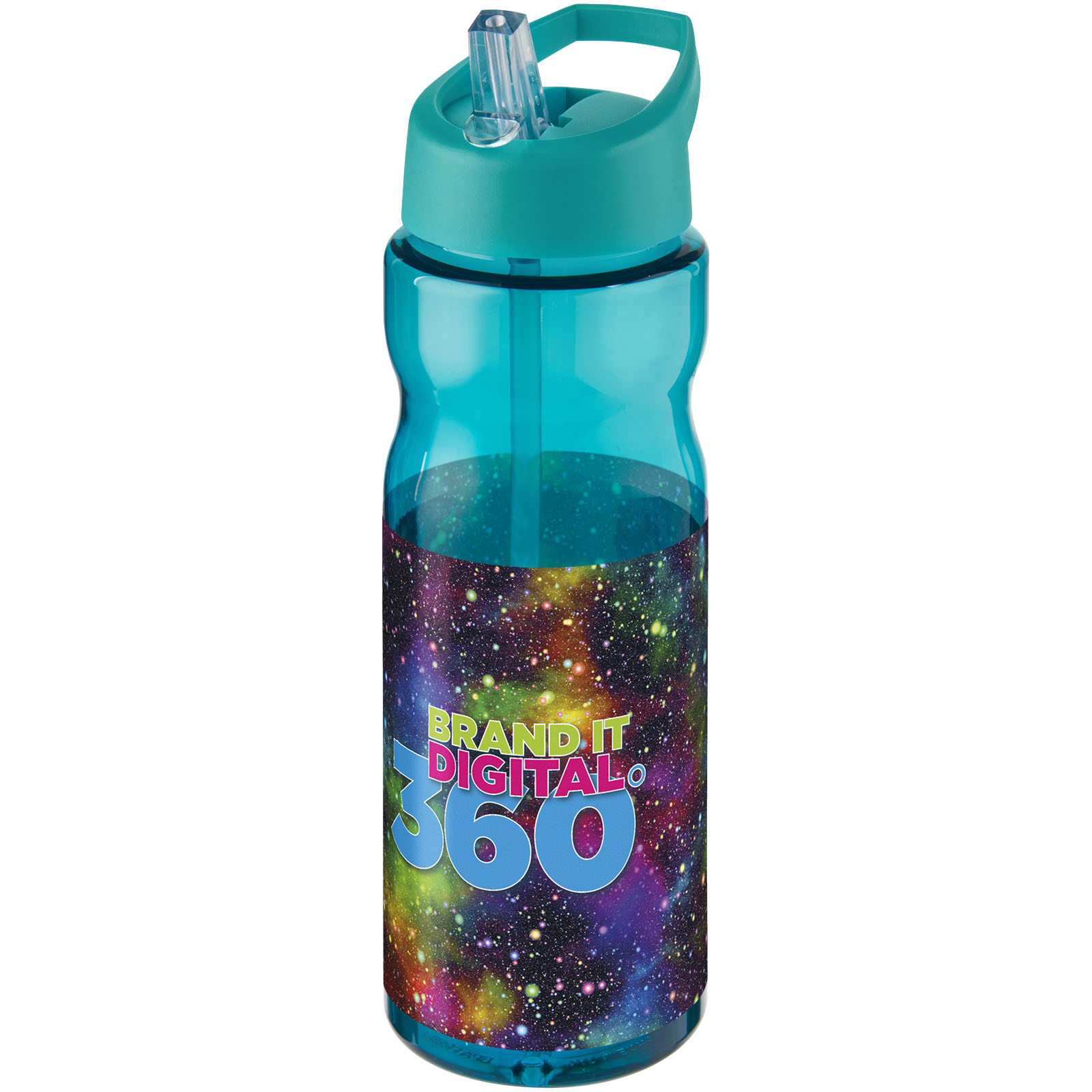 Bouteille de sport H2O Active® Base 650ml avec couvercle à goulot