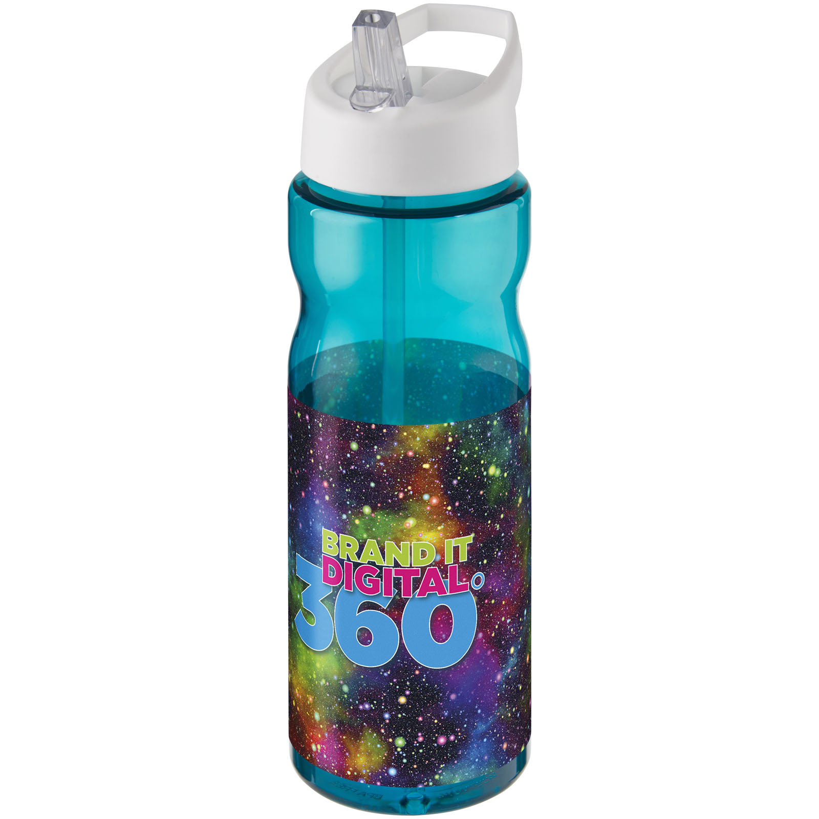 Bouteille de sport H2O Active® Base 650ml avec couvercle à goulot