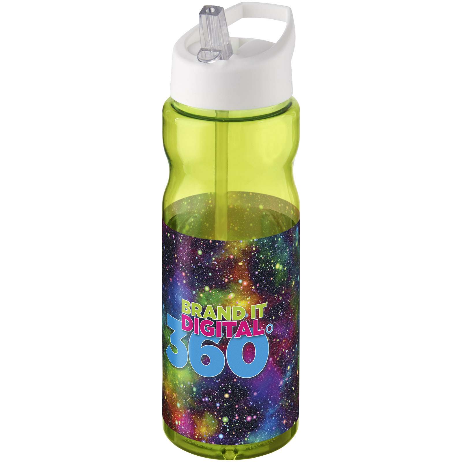 Bouteille de sport H2O Active® Base 650ml avec couvercle à goulot